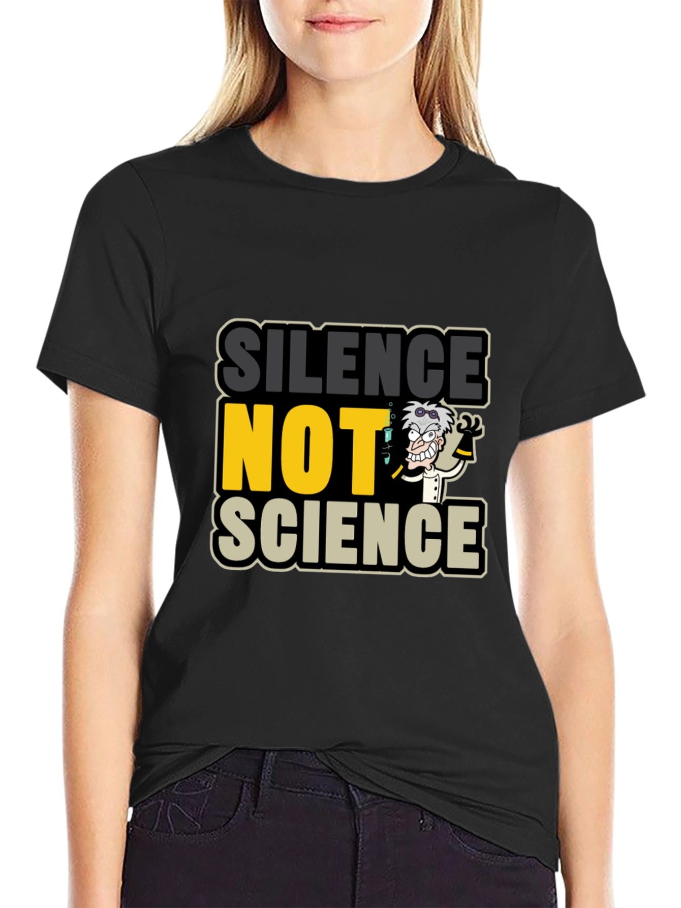 Silence NOT Science Graphic T-Shirt