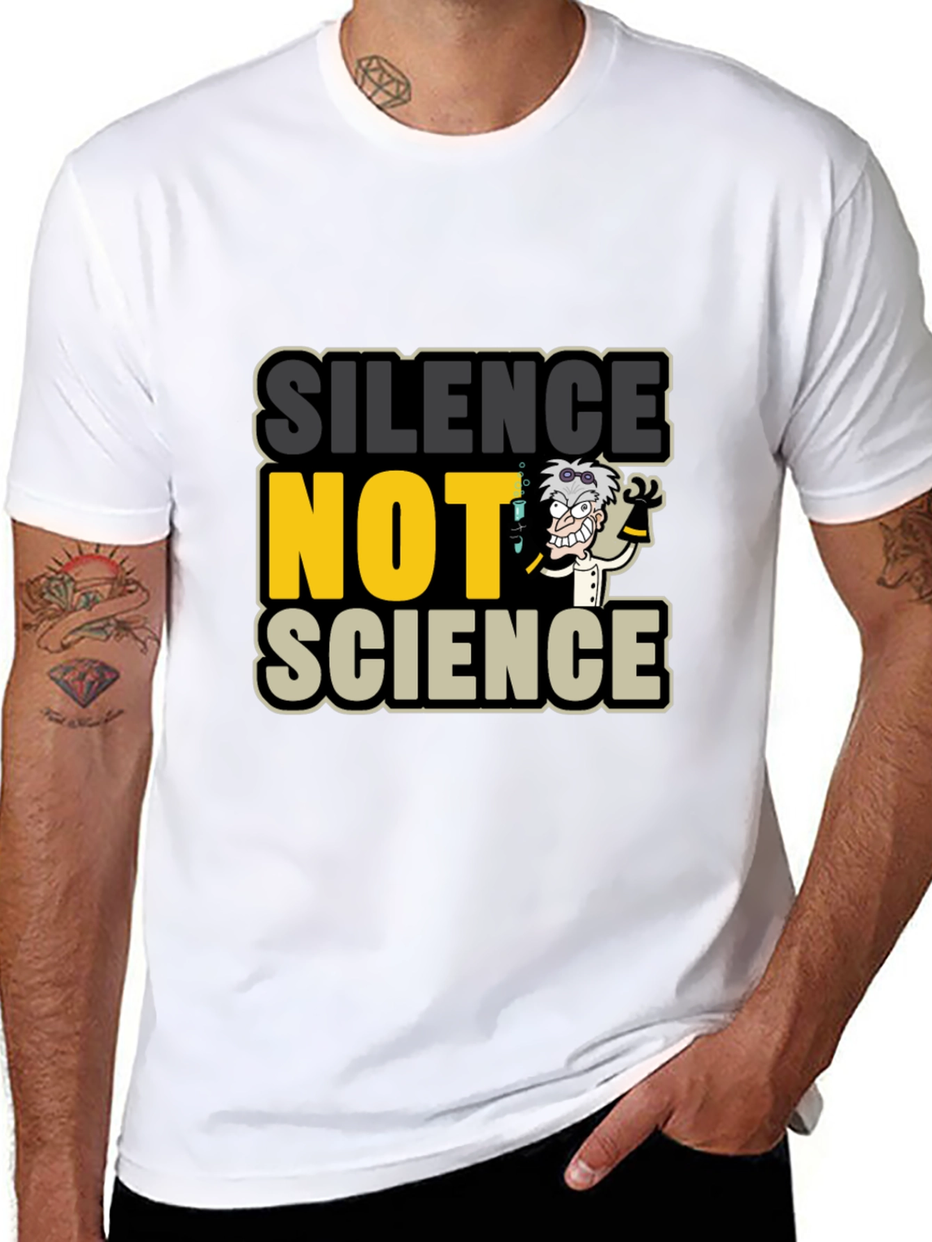 Silence NOT Science Graphic T-Shirt