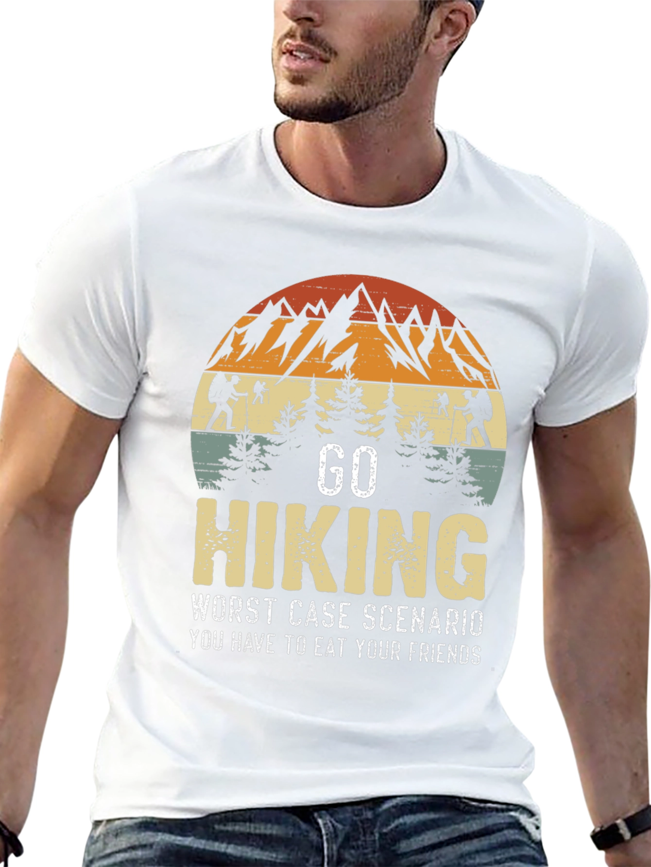 Go Hiking Worst Case Scenario T-Shirt