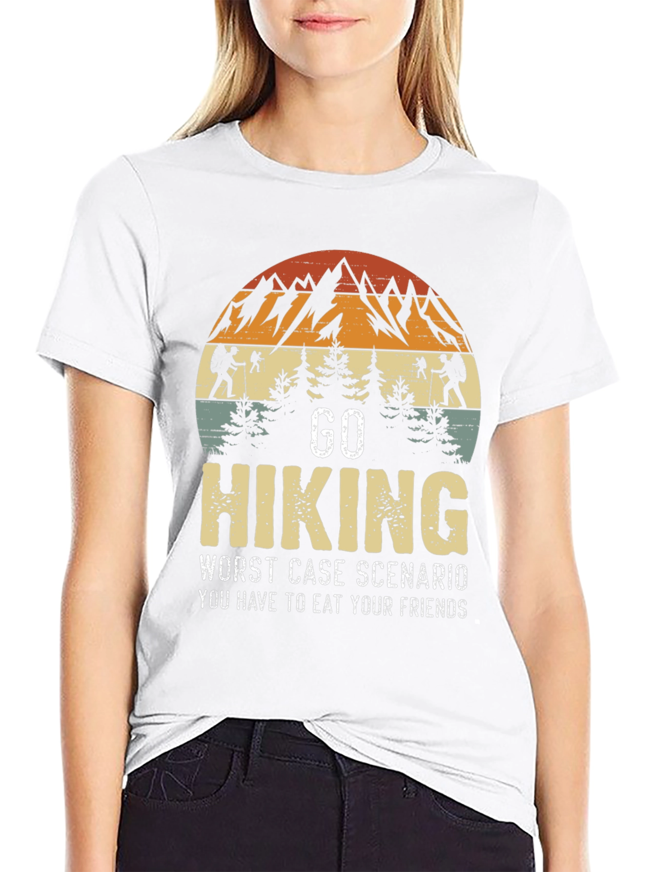 Go Hiking Worst Case Scenario T-Shirt