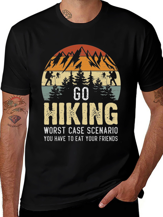 Go Hiking Worst Case Scenario T-Shirt