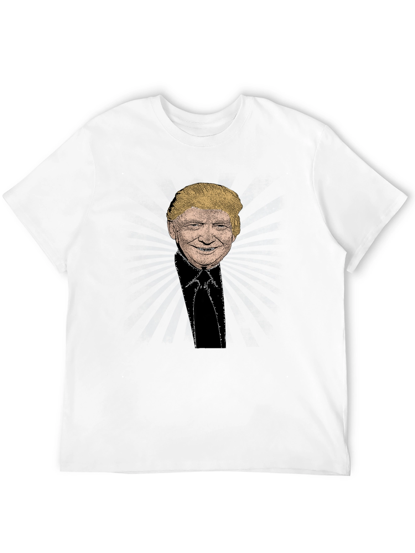 Trump Portrait Black T-Shirt