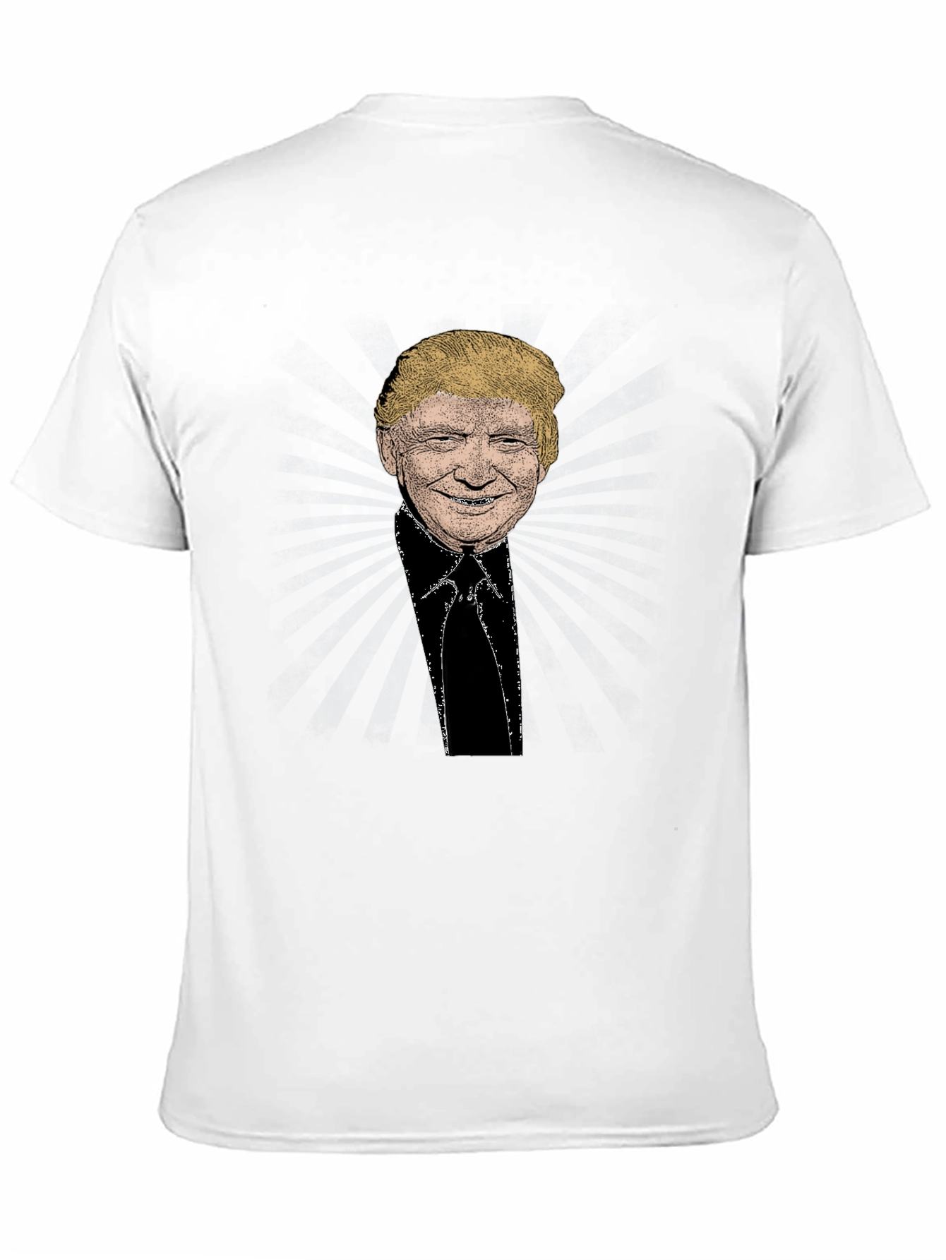 Trump Portrait Black T-Shirt