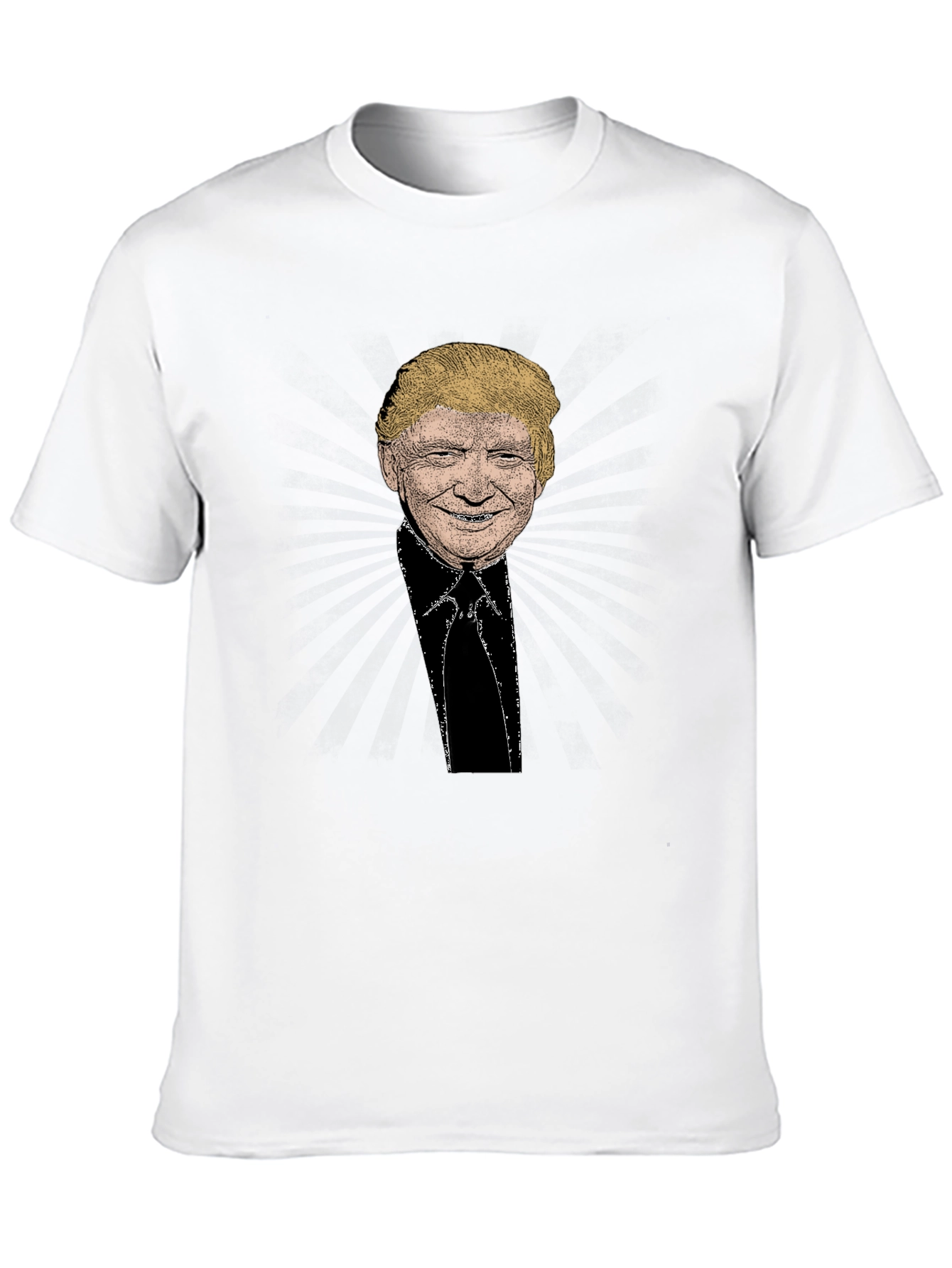 Trump Portrait Black T-Shirt