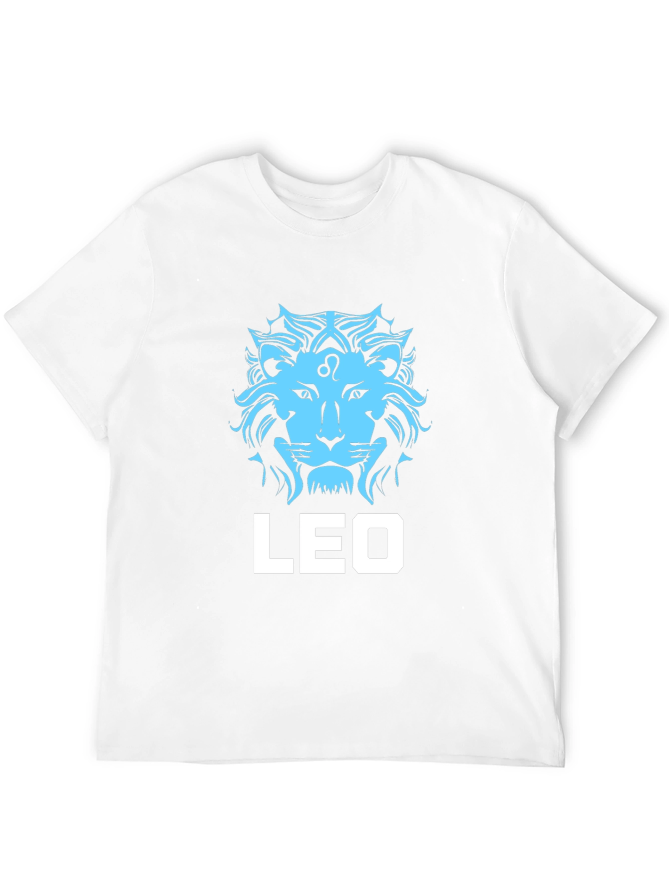 Leo Zodiac T-Shirt - Black Cotton Graphic Tee