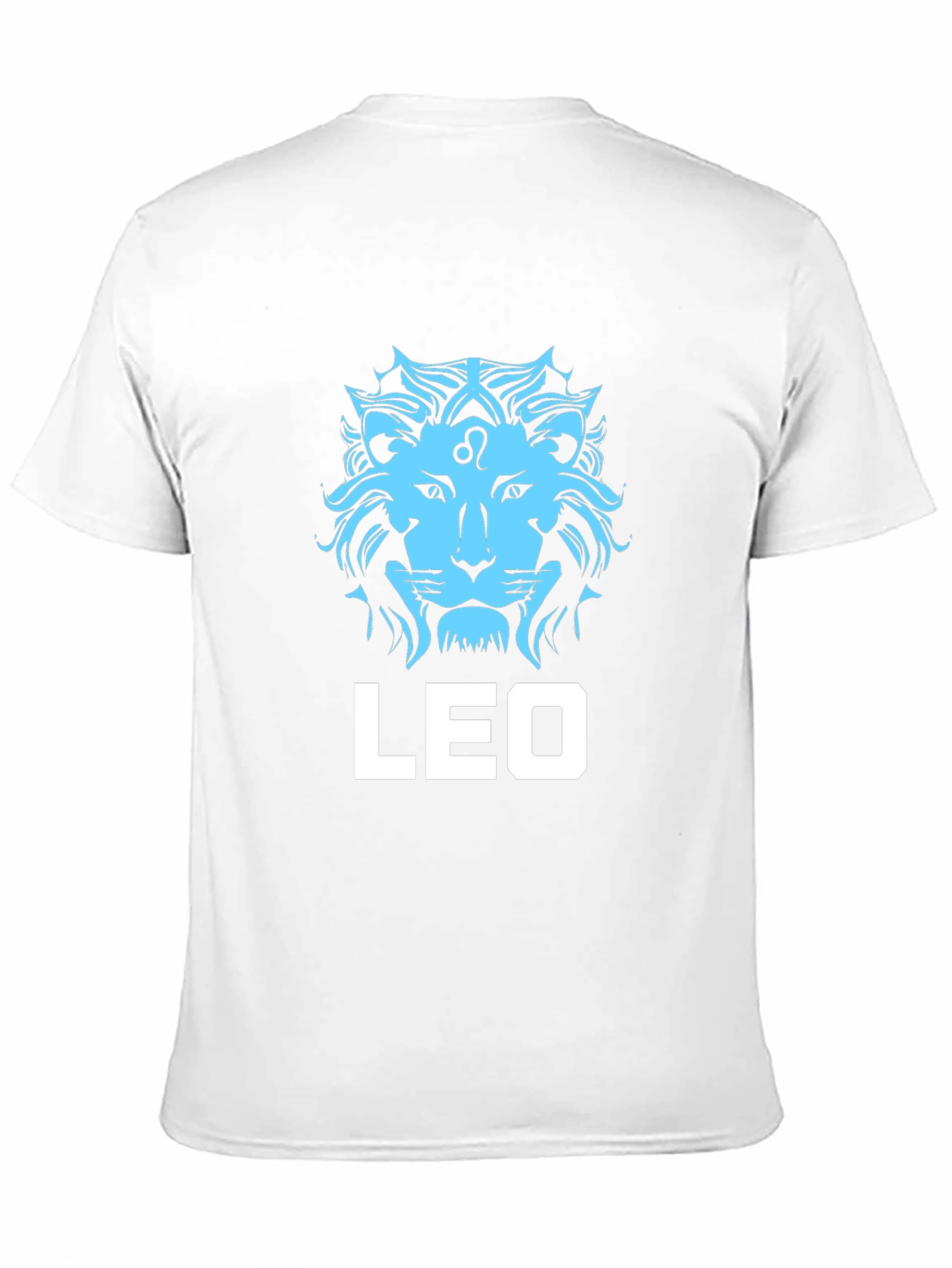 Leo Zodiac T-Shirt - Black Cotton Graphic Tee