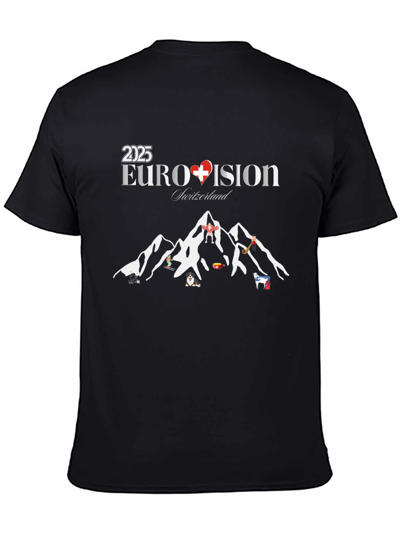Eurovision 2025 Switzerland T-Shirt
