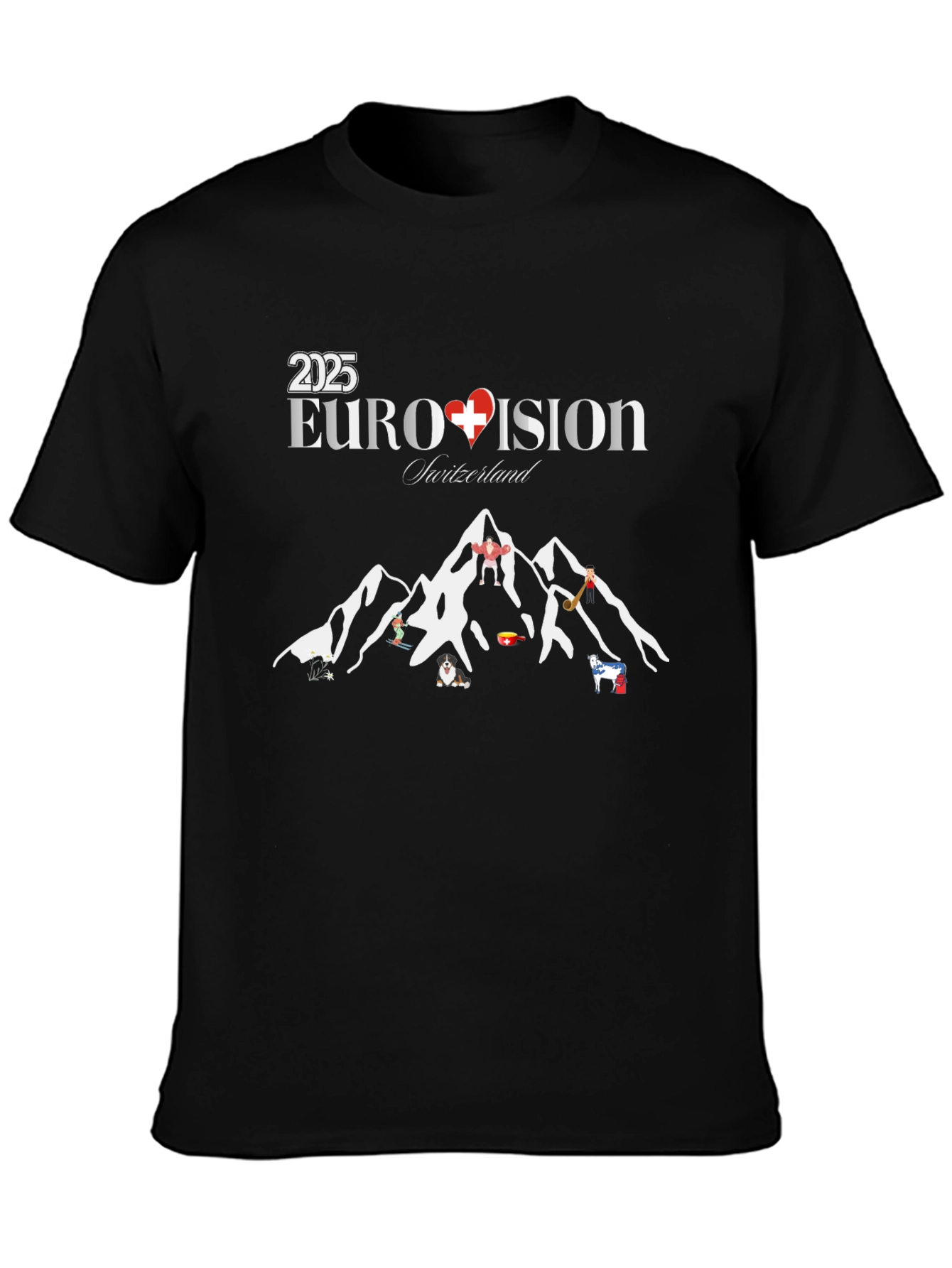 Eurovision 2025 Switzerland T-Shirt