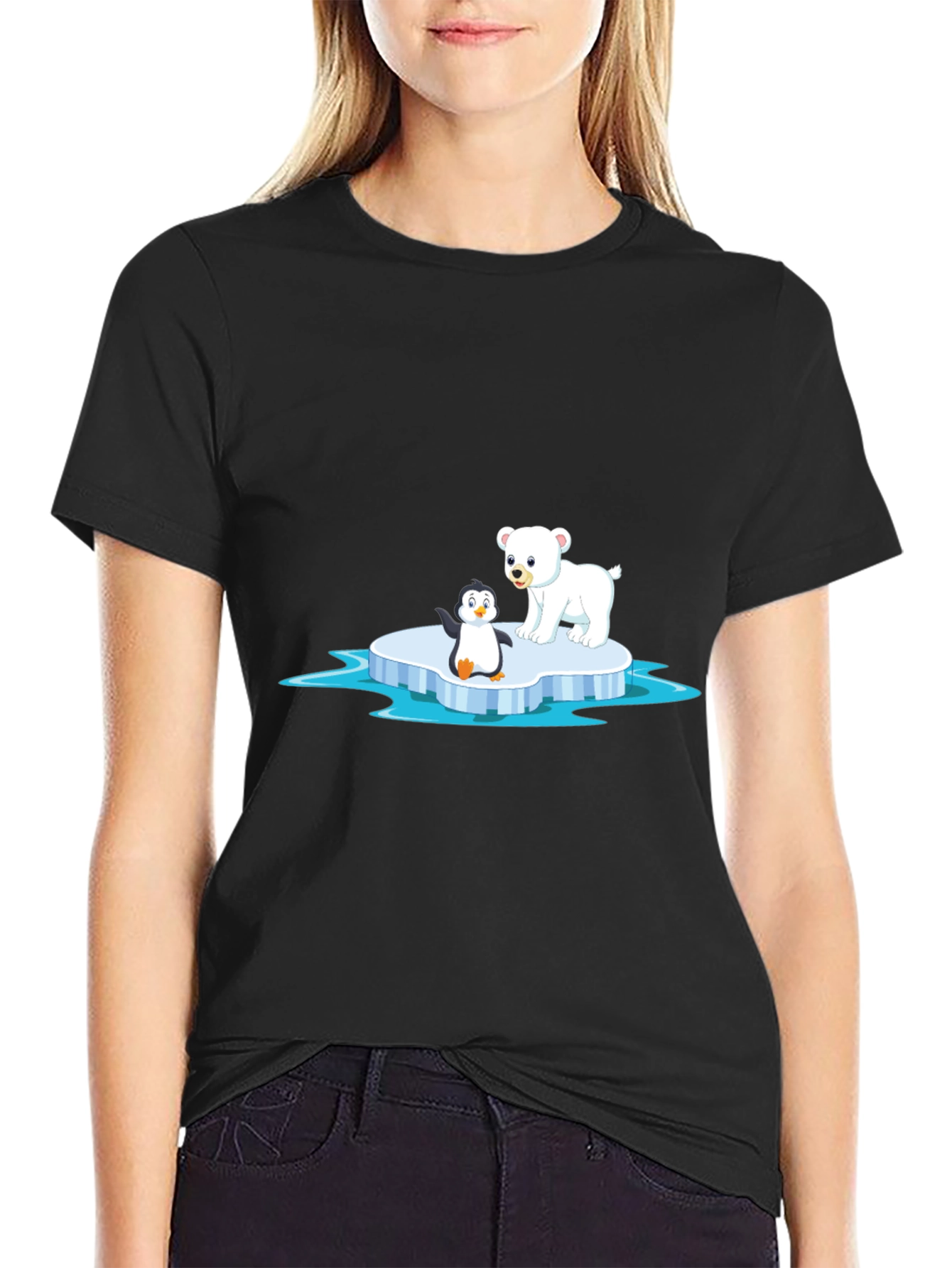 Penguin & Polar Bear Ice T-Shirt