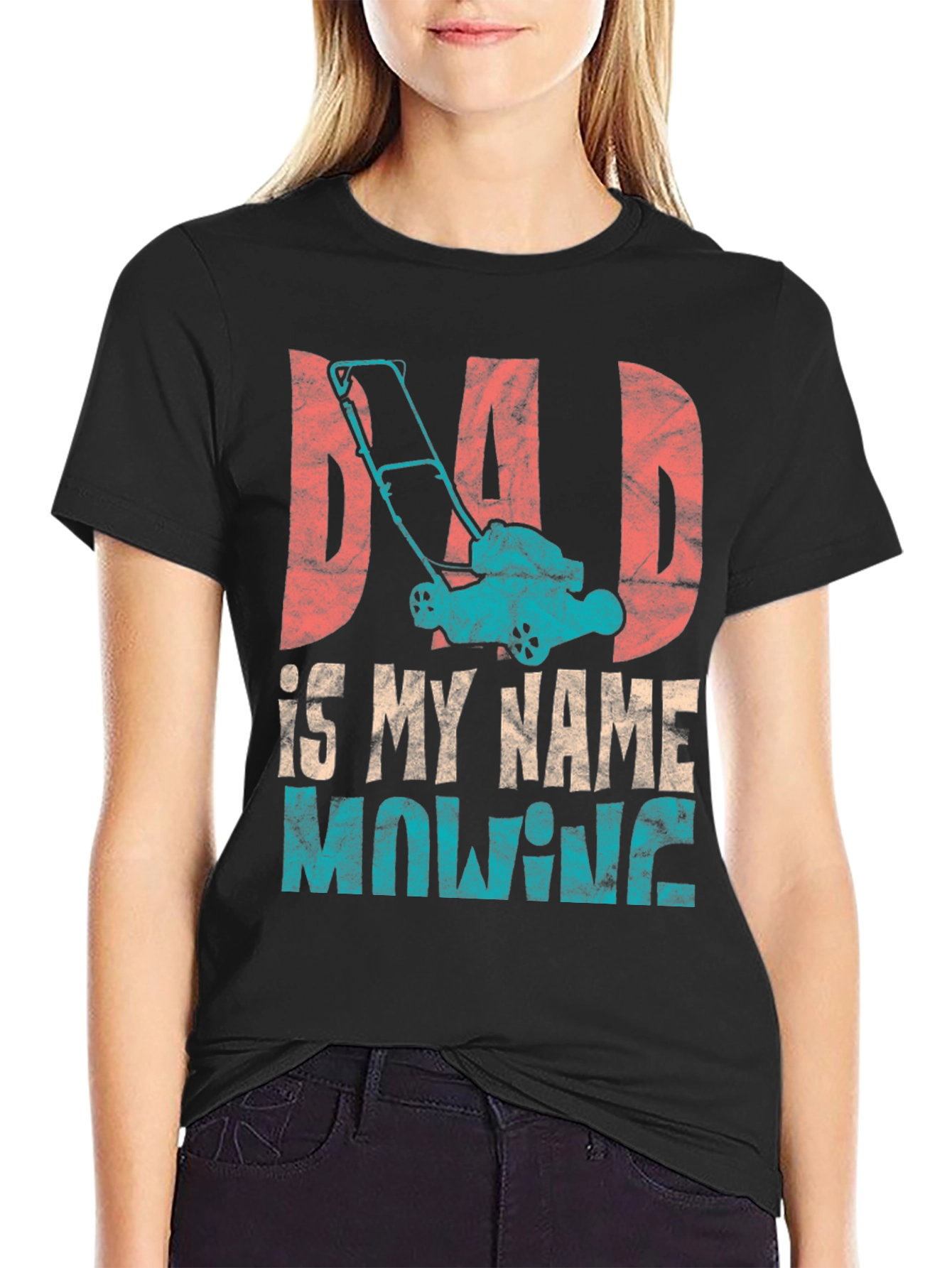 Dad Mowing Shirt - Lawn Care Fathers Day Tee