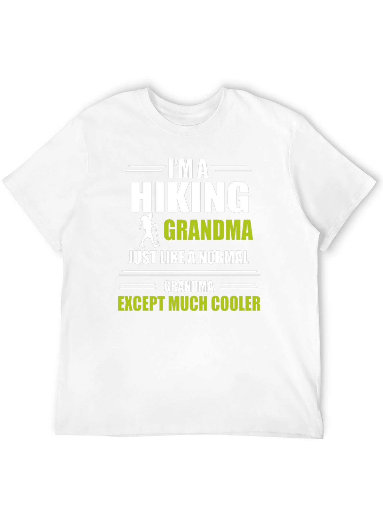Hiking Grandma T-Shirt - Cool Hiker Graphic Tee