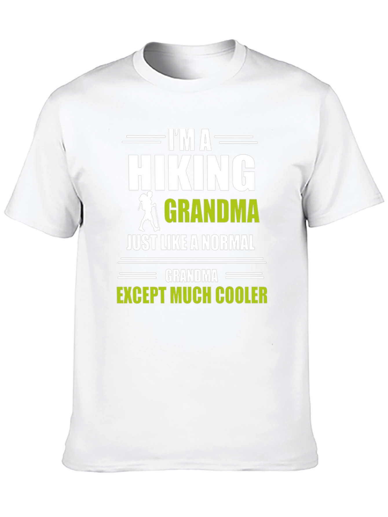 Hiking Grandma T-Shirt - Cool Hiker Graphic Tee