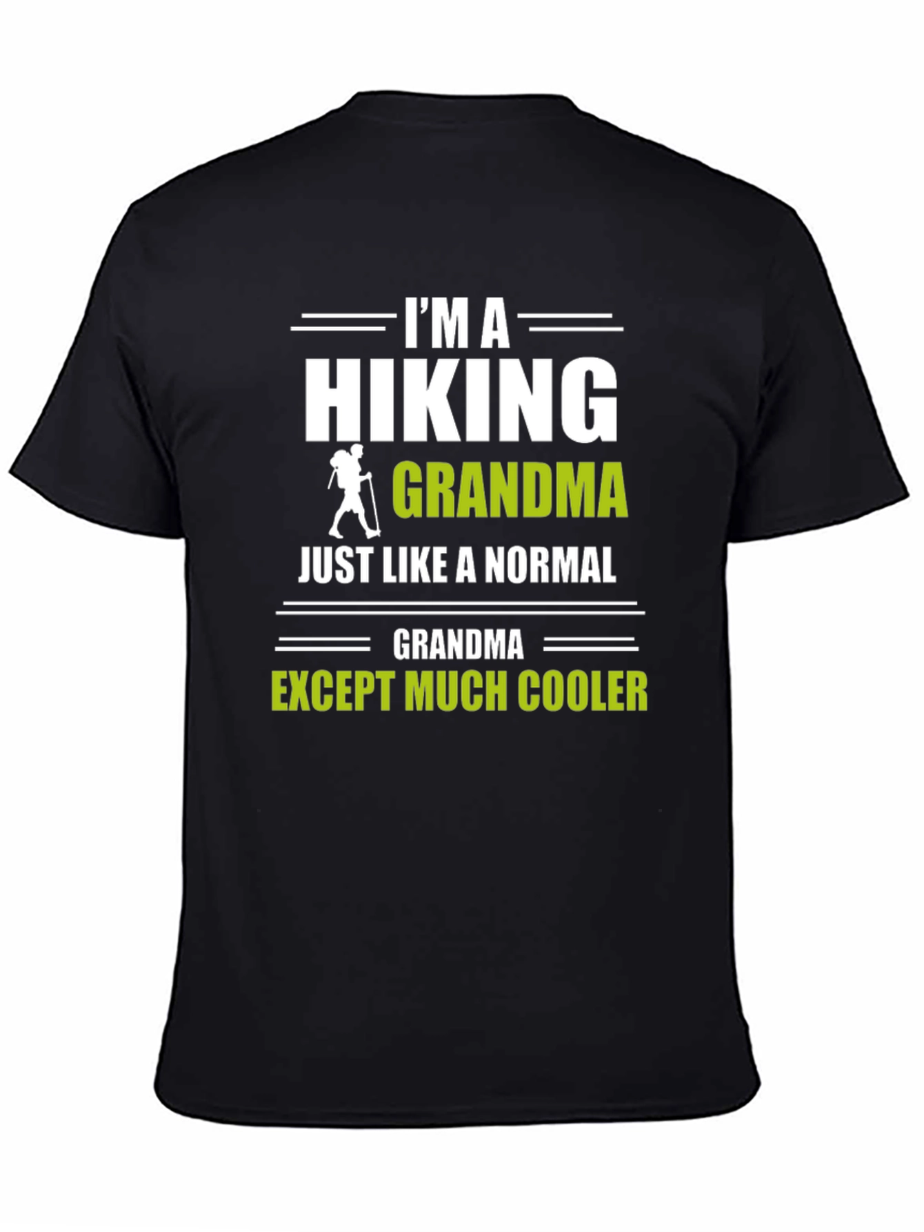 Hiking Grandma T-Shirt - Cool Hiker Graphic Tee