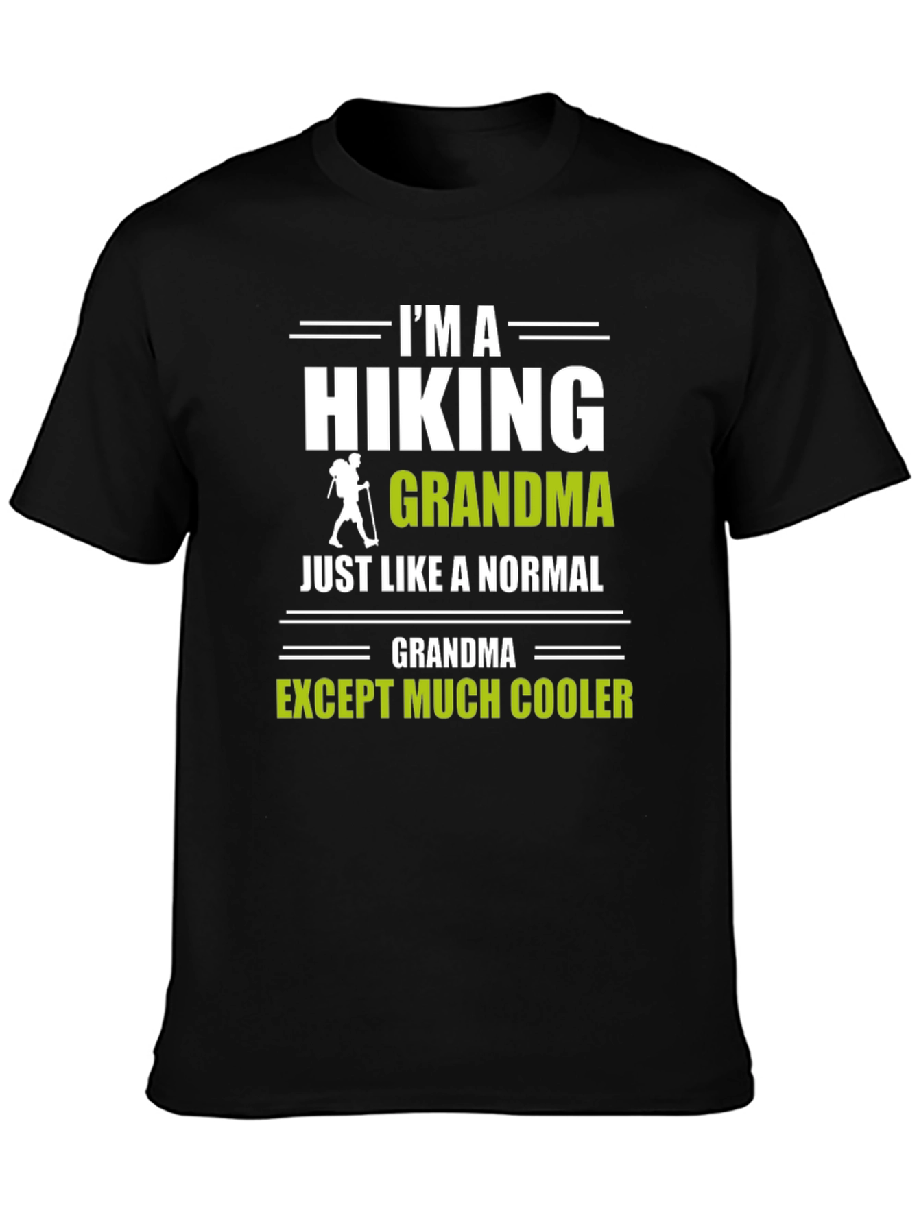 Hiking Grandma T-Shirt - Cool Hiker Graphic Tee