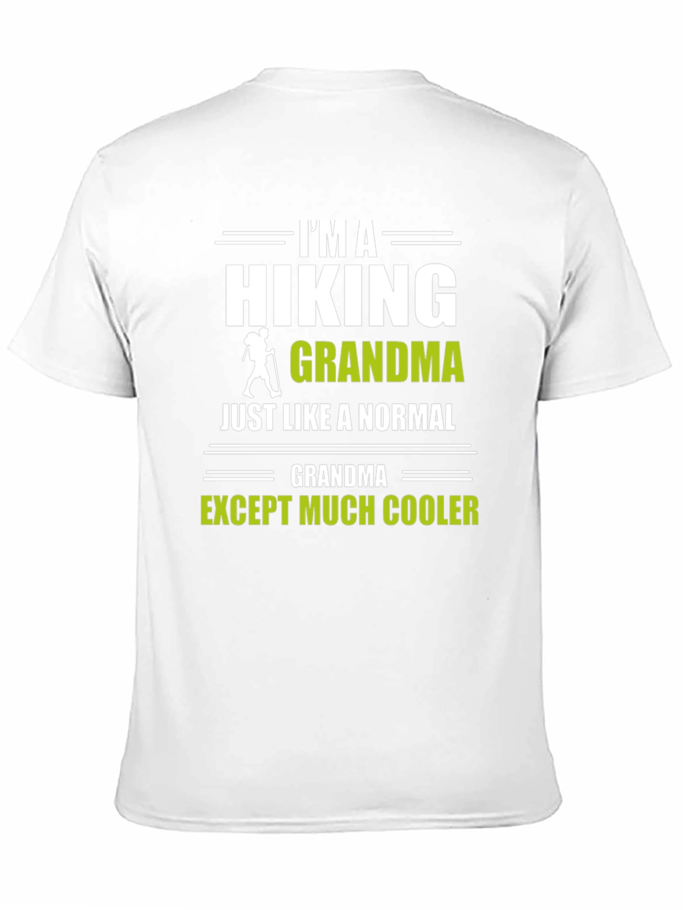 Hiking Grandma T-Shirt - Cool Hiker Graphic Tee
