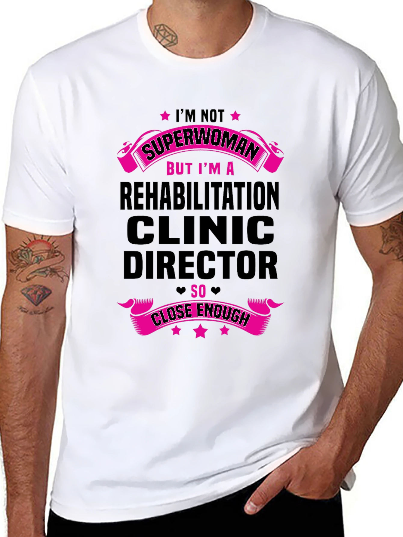 Superwoman Rehab Clinic Director T-Shirt