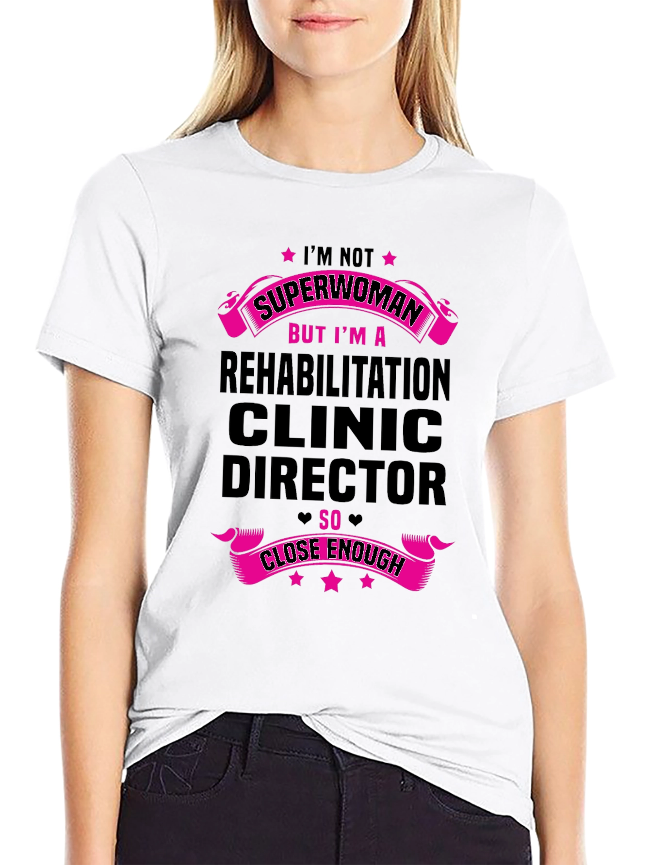 Superwoman Rehab Clinic Director T-Shirt