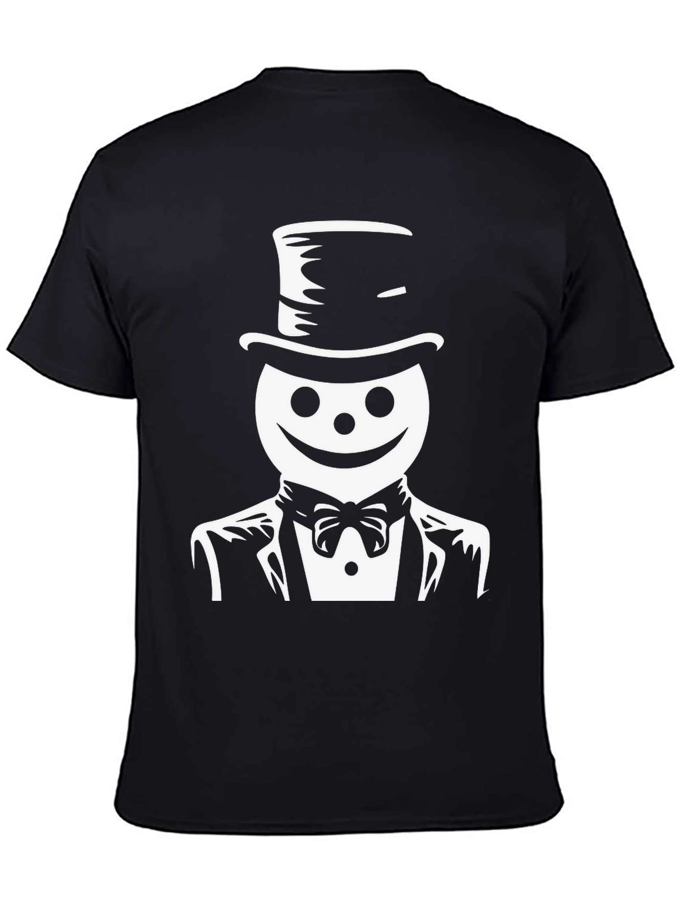 Mens Black T-Shirt - Jack in the Box Graphic