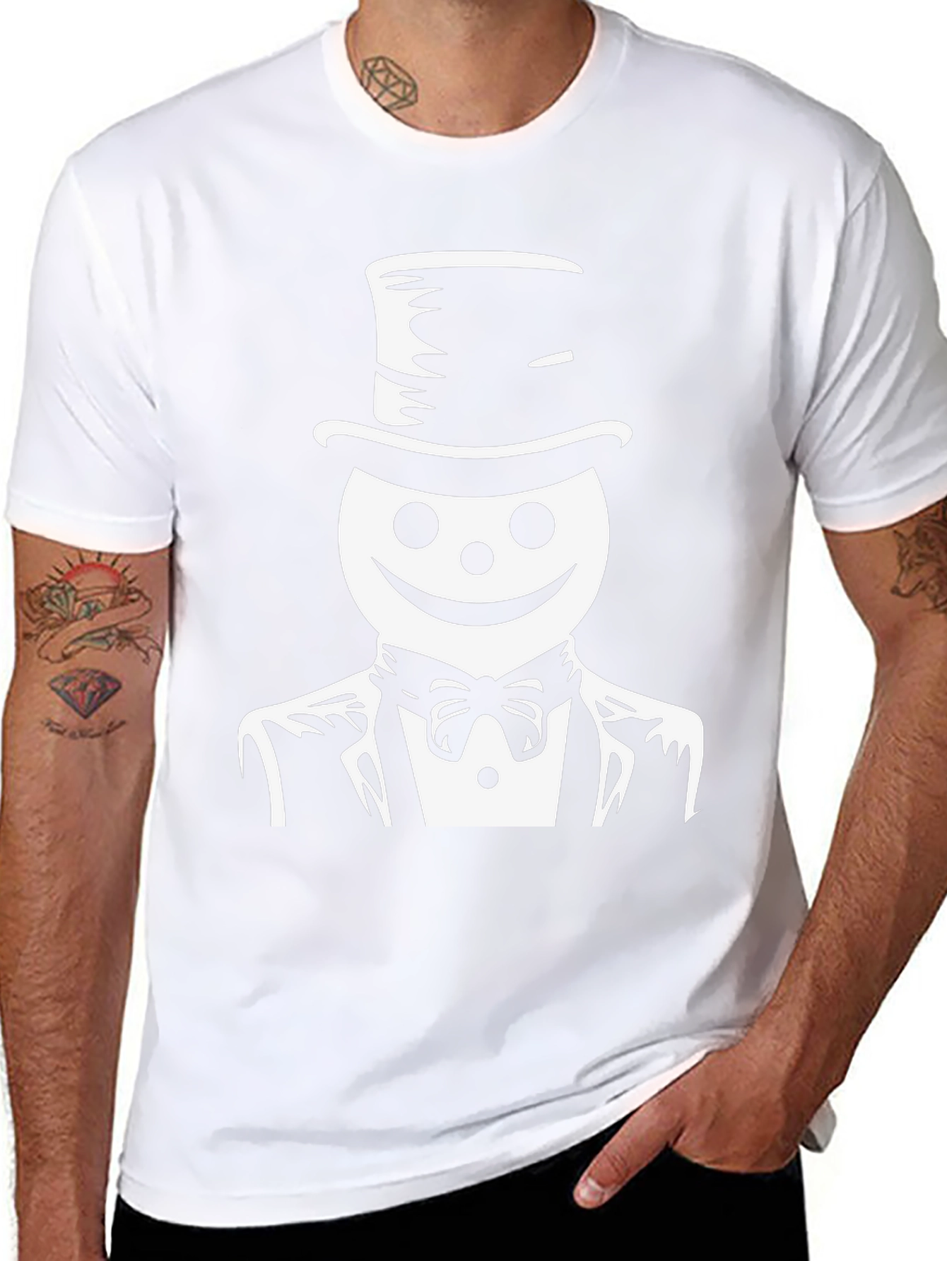 Mens Black T-Shirt - Jack in the Box Graphic