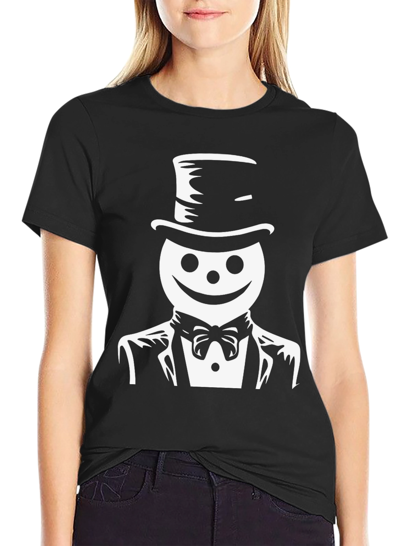 Mens Black T-Shirt - Jack in the Box Graphic