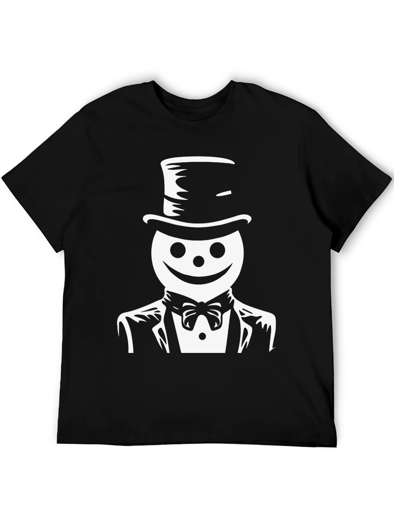 Mens Black T-Shirt - Jack in the Box Graphic
