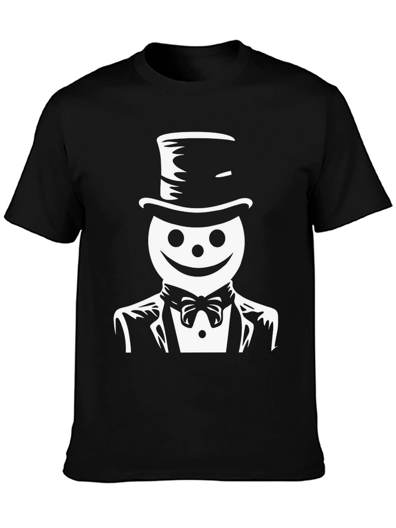 Mens Black T-Shirt - Jack in the Box Graphic