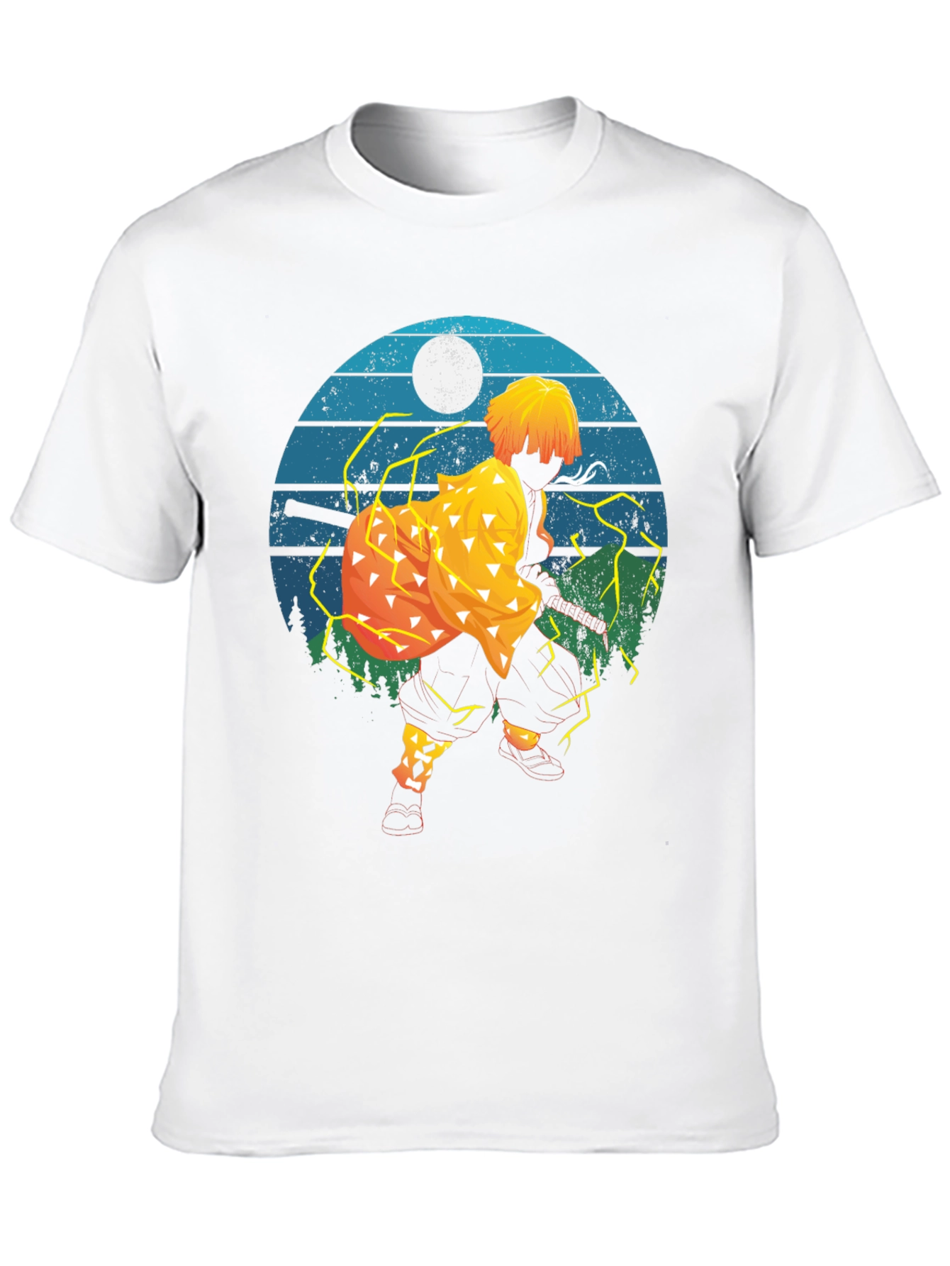 Zenitsu Anime Graphic T-Shirt