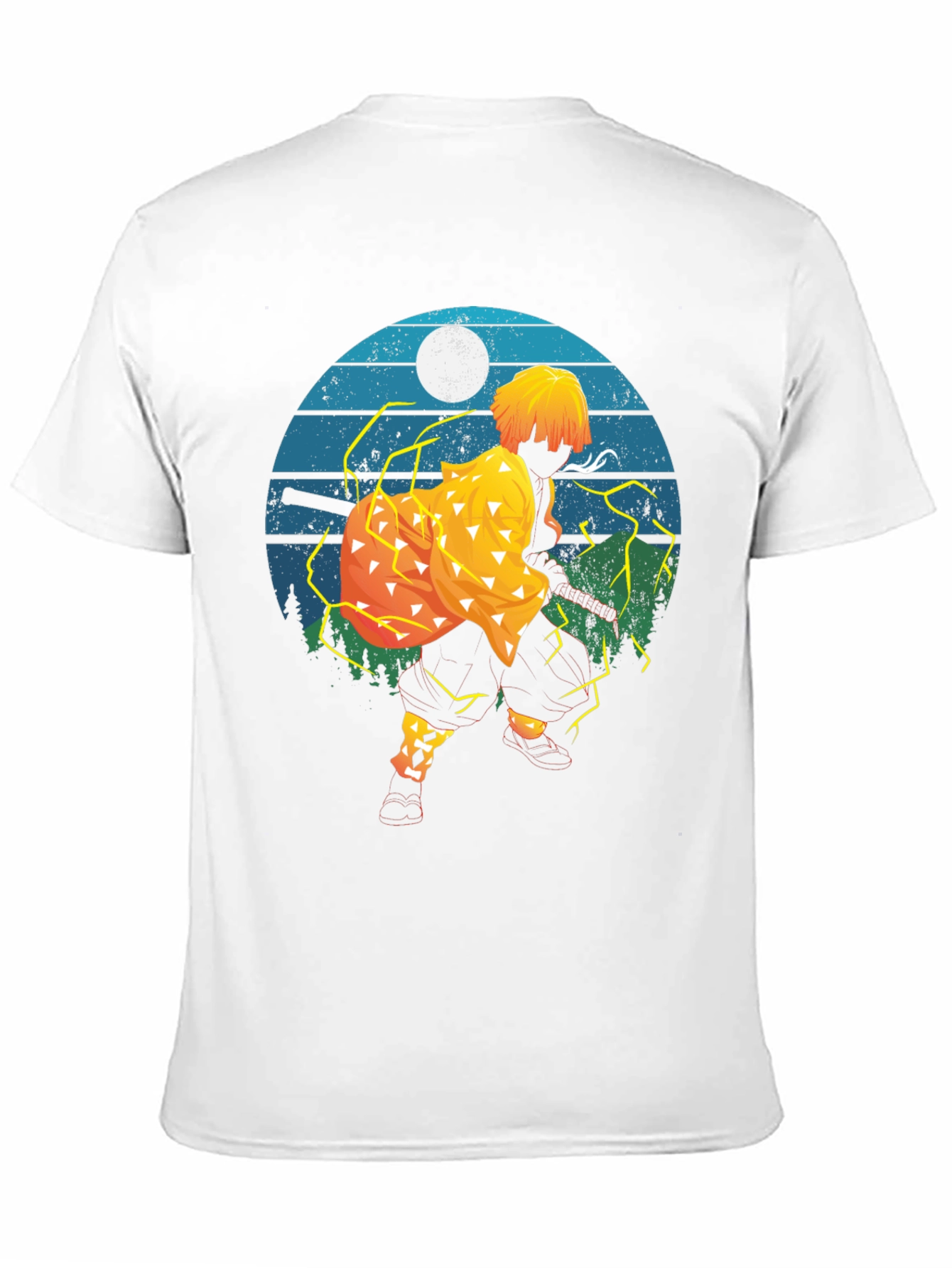 Zenitsu Anime Graphic T-Shirt