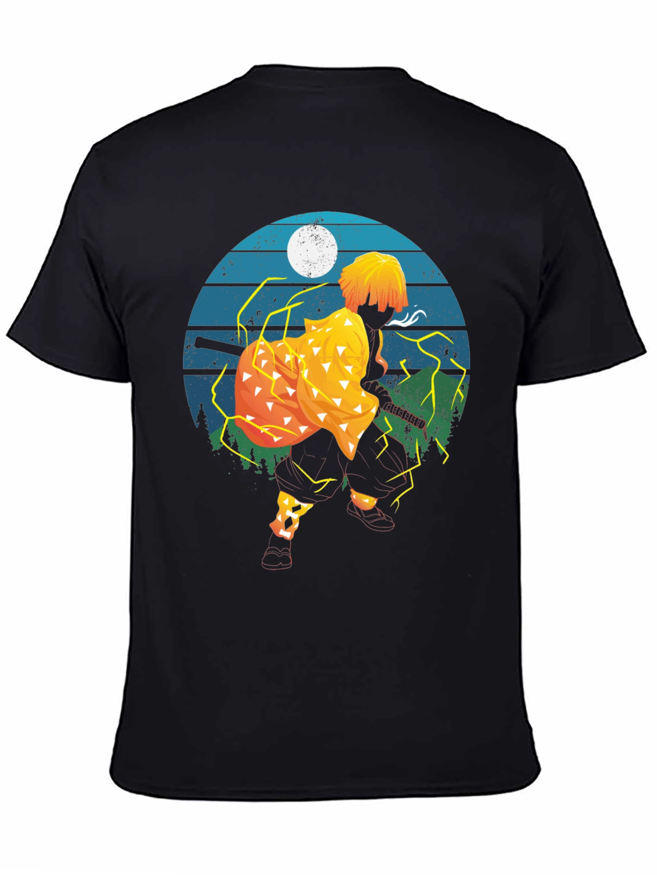 Zenitsu Anime Graphic T-Shirt