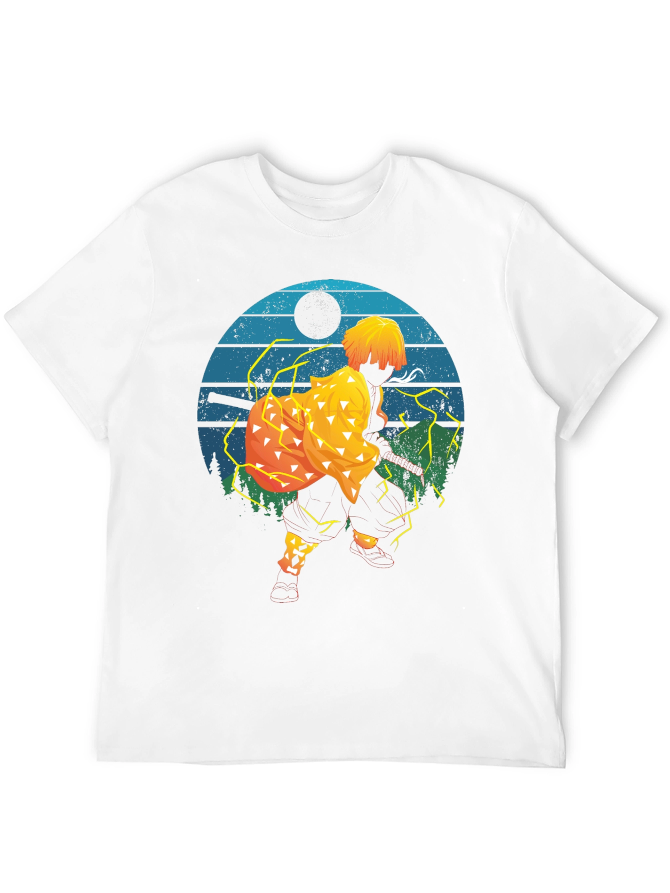 Zenitsu Anime Graphic T-Shirt