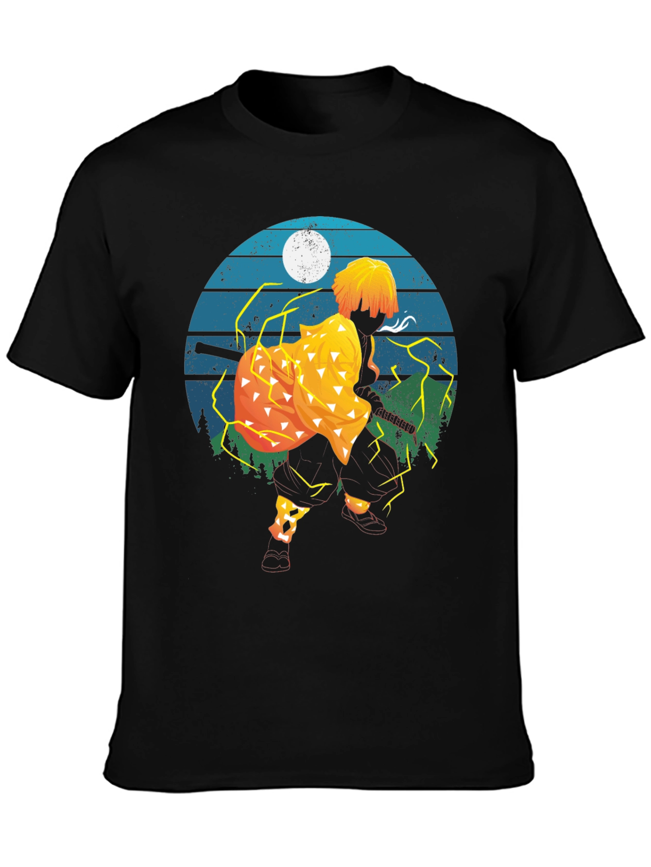 Zenitsu Anime Graphic T-Shirt