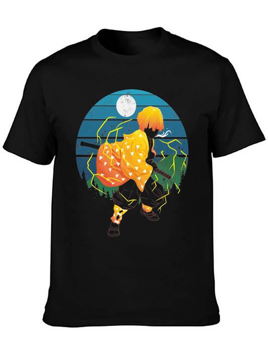 Zenitsu Anime Graphic T-Shirt