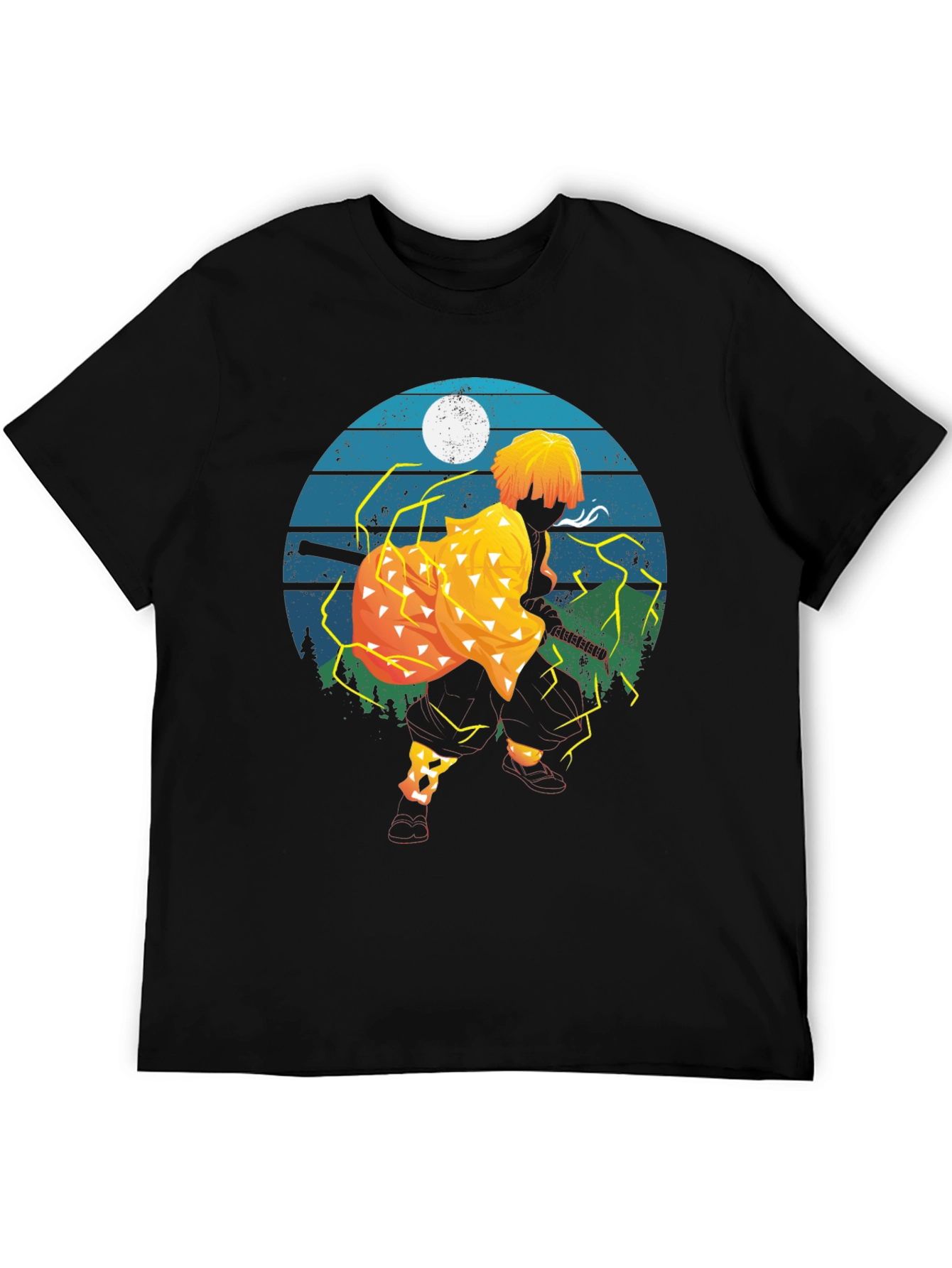 Zenitsu Anime Graphic T-Shirt