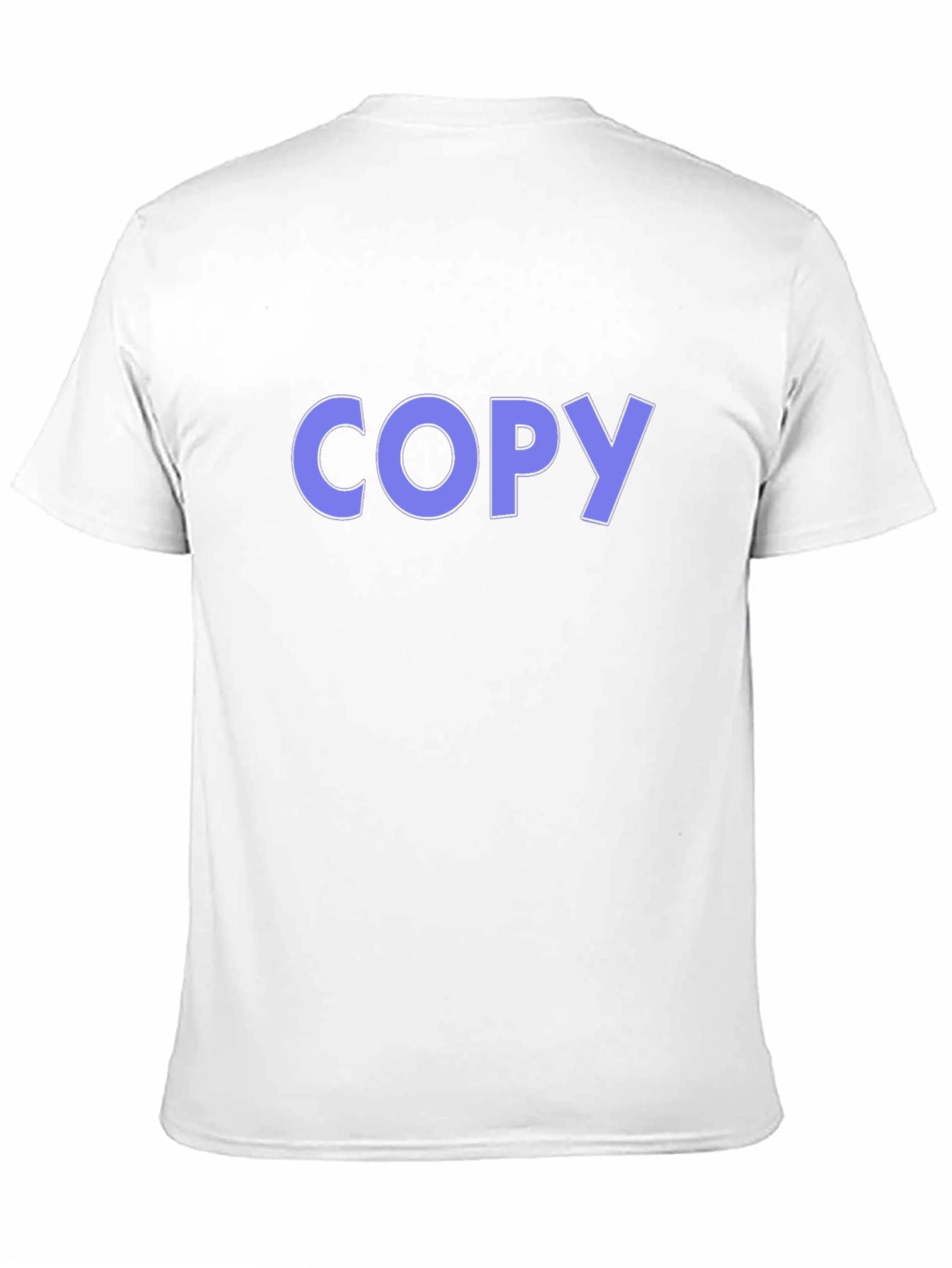 Mens Black T-Shirt - Copy Design