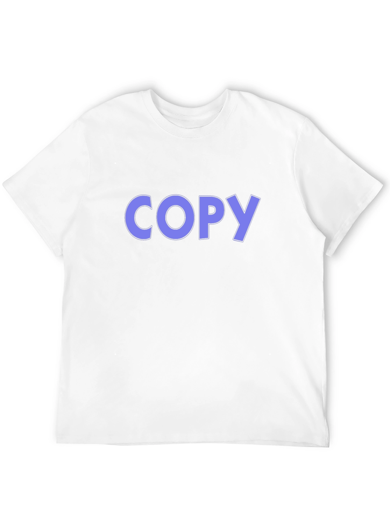 Mens Black T-Shirt - Copy Design