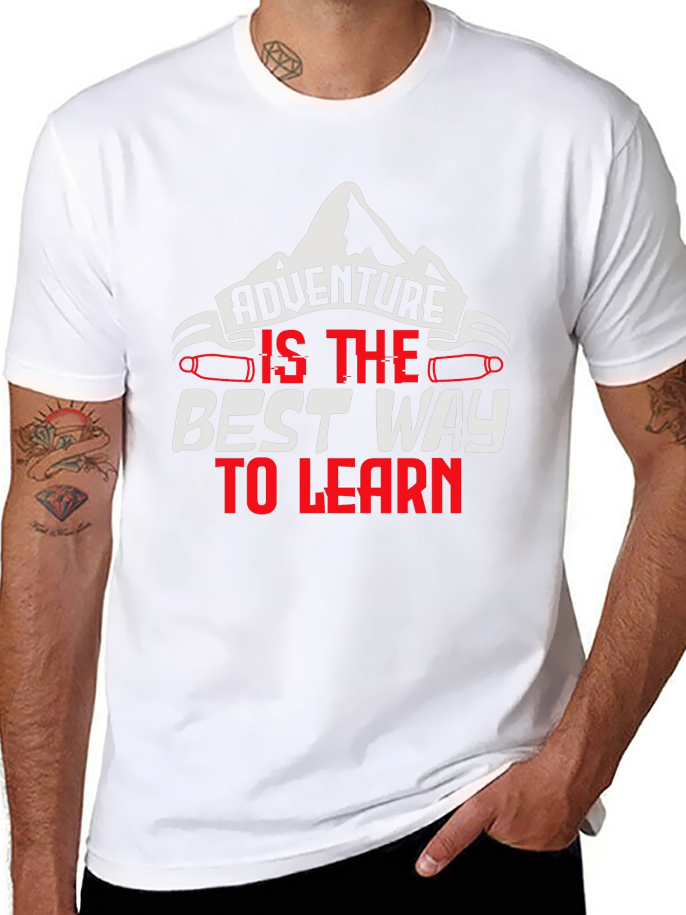 Adventure is the Best Way to Learn Graphic Tee