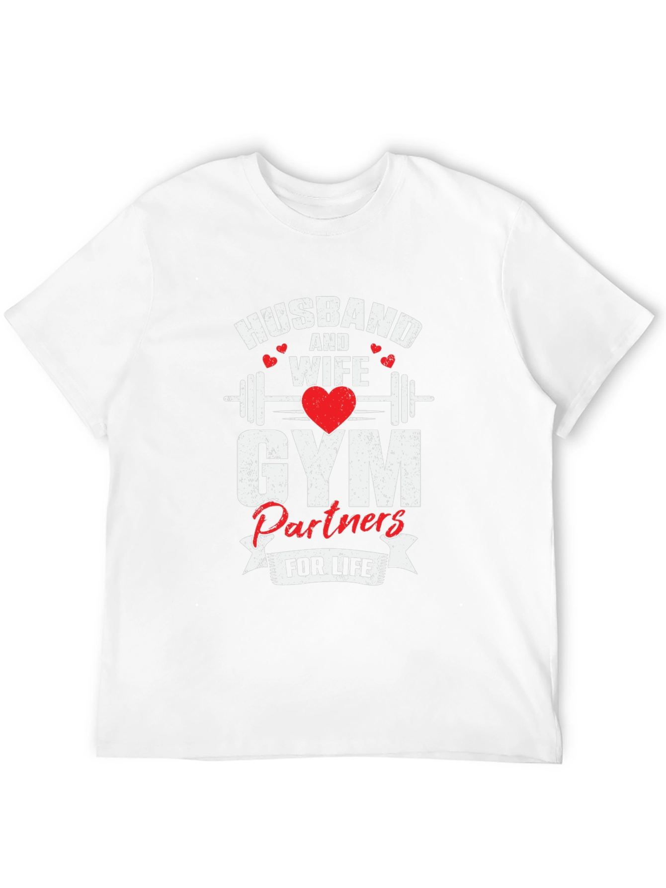 Husband and Wife Gym Partners T-Shirt