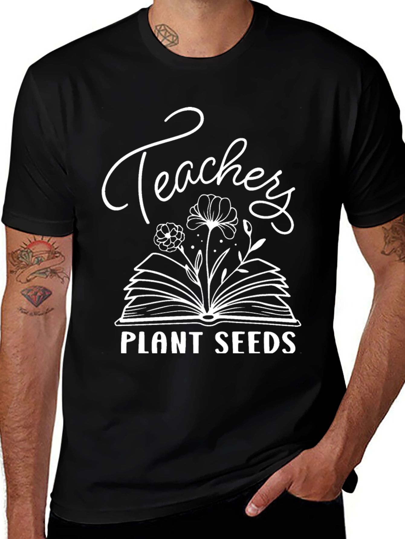 Teachers Plant Seeds Graphic Tee