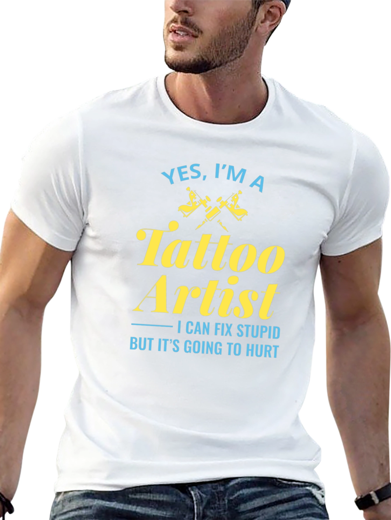 Tattoo Artist Graphic Tee - Fix Stupid