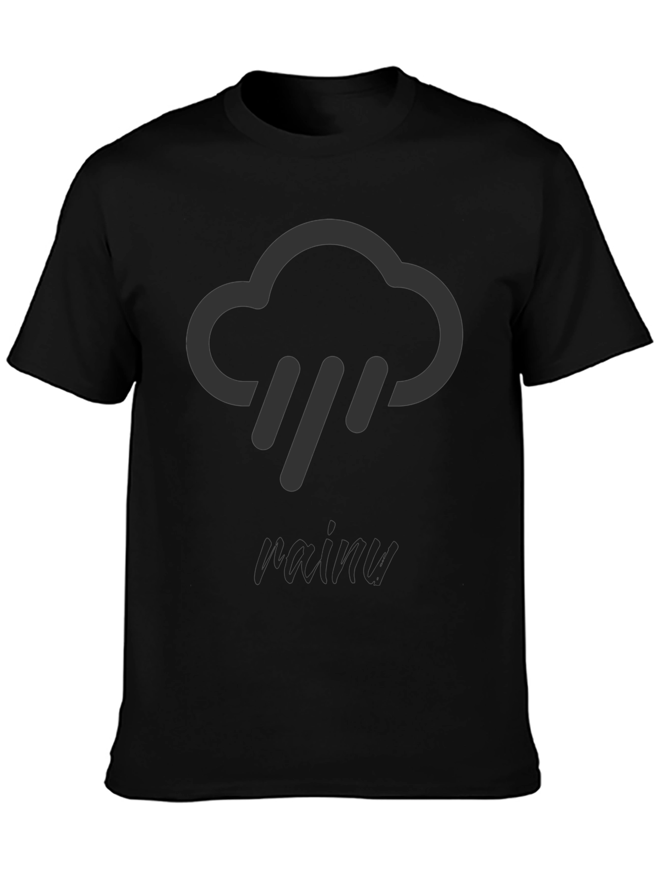 Rainy Day Cloud Graphic T-Shirt
