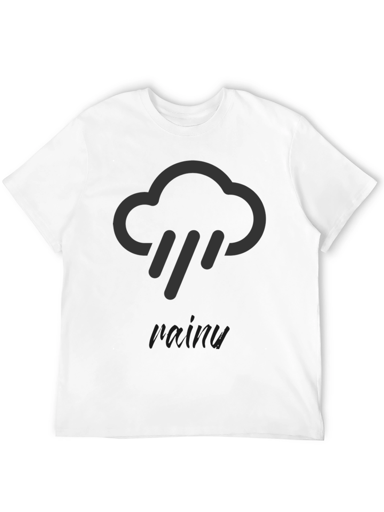 Rainy Day Cloud Graphic T-Shirt