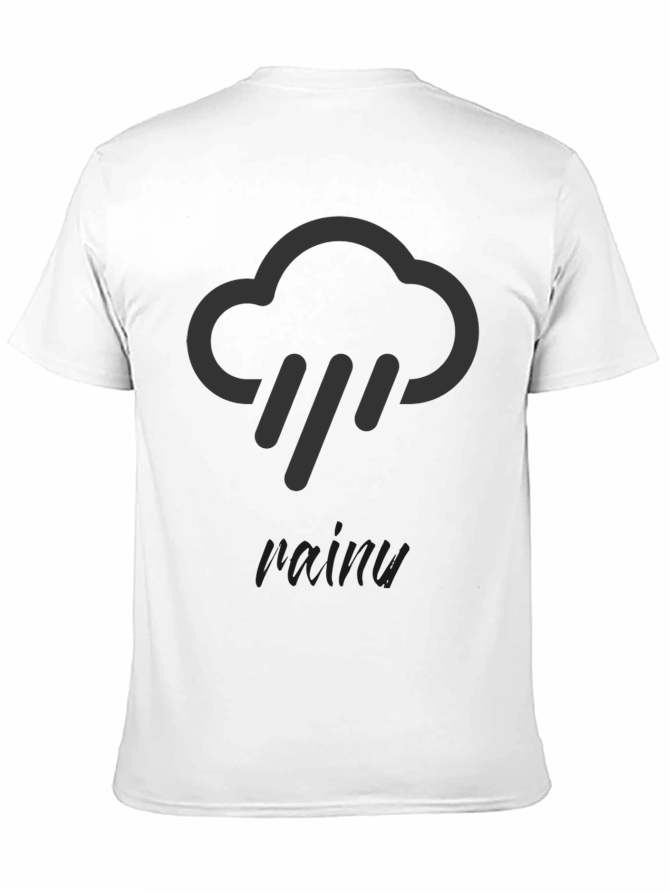 Rainy Day Cloud Graphic T-Shirt