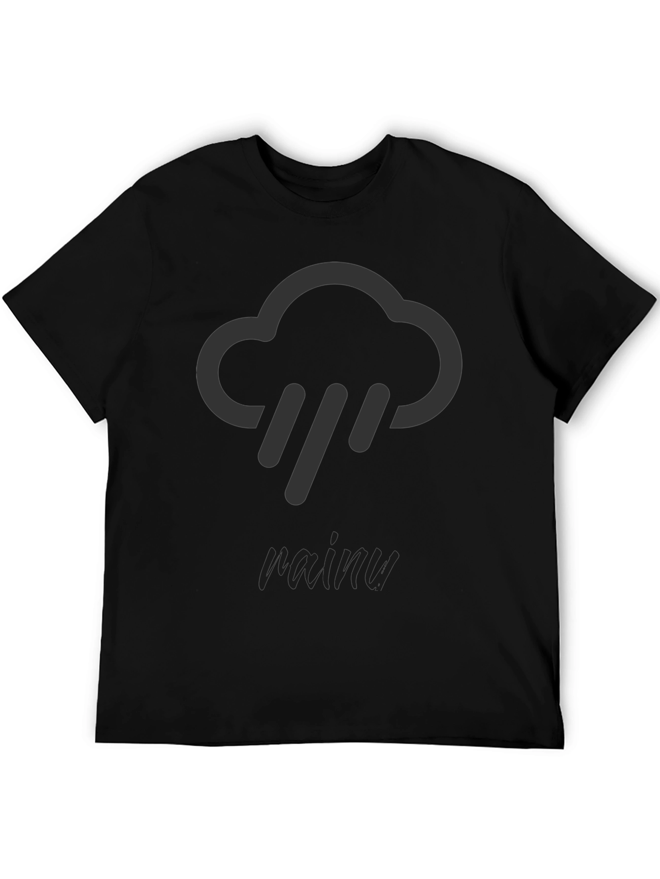 Rainy Day Cloud Graphic T-Shirt