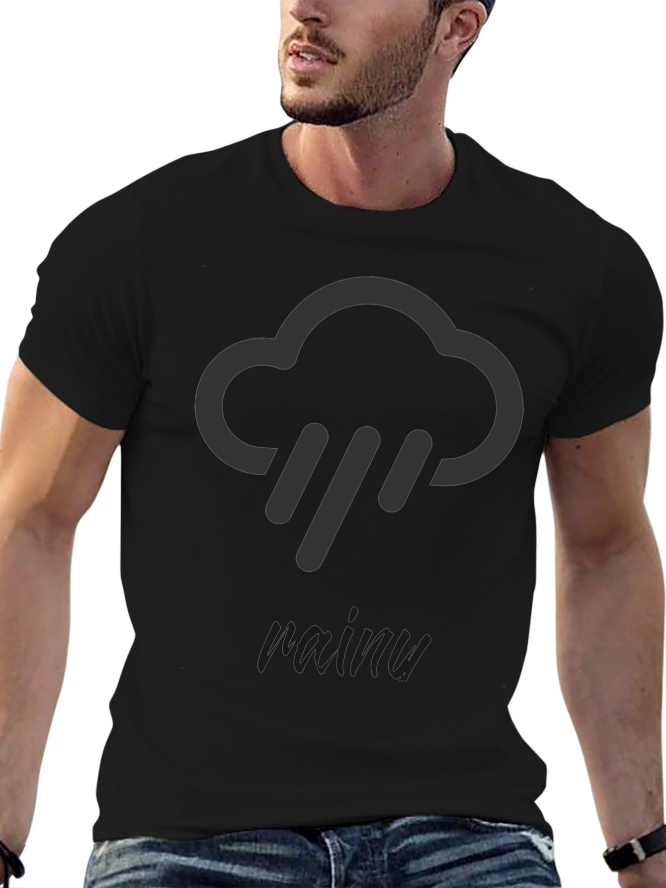 Rainy Day Cloud Graphic T-Shirt