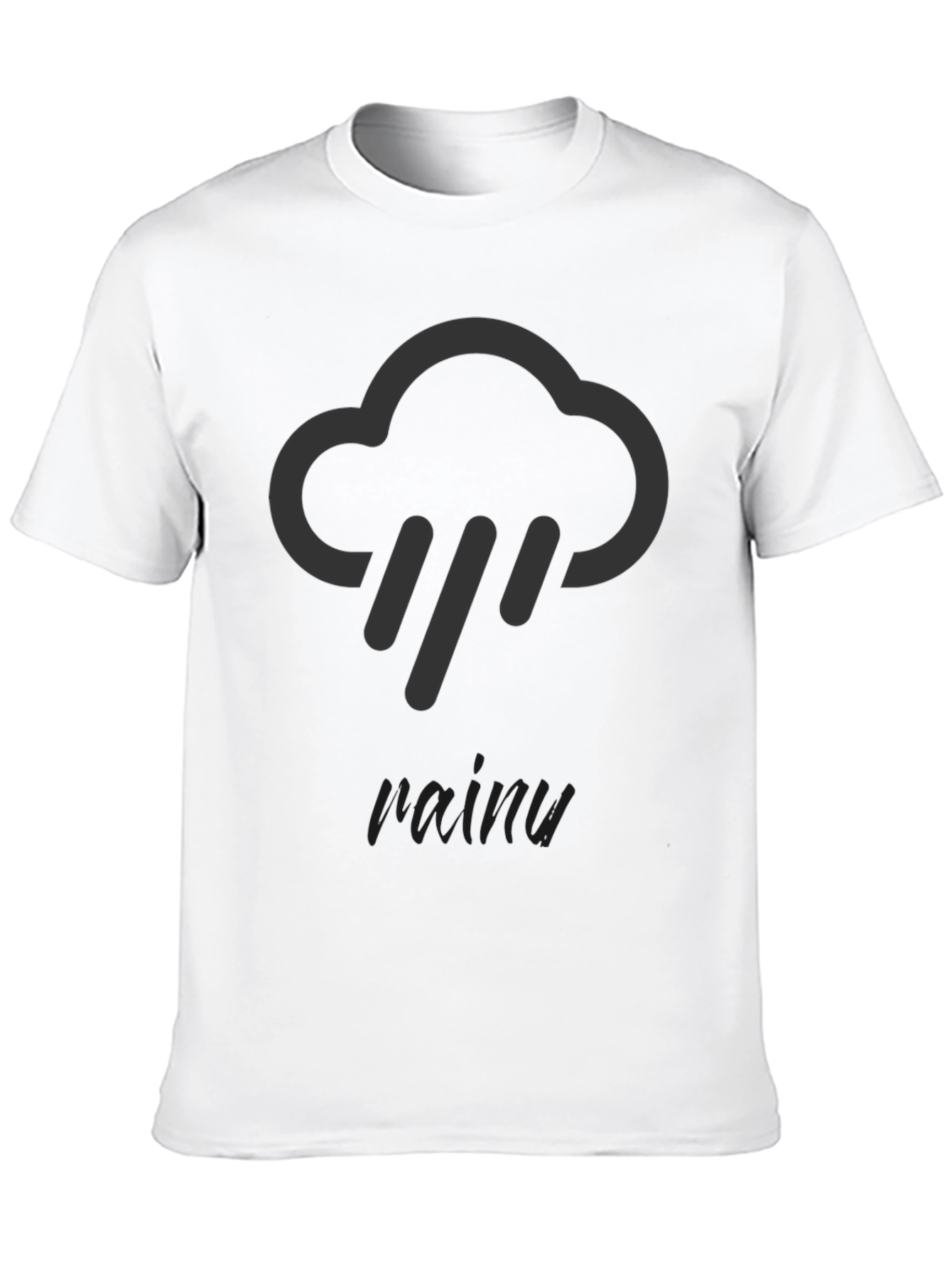 Rainy Day Cloud Graphic T-Shirt