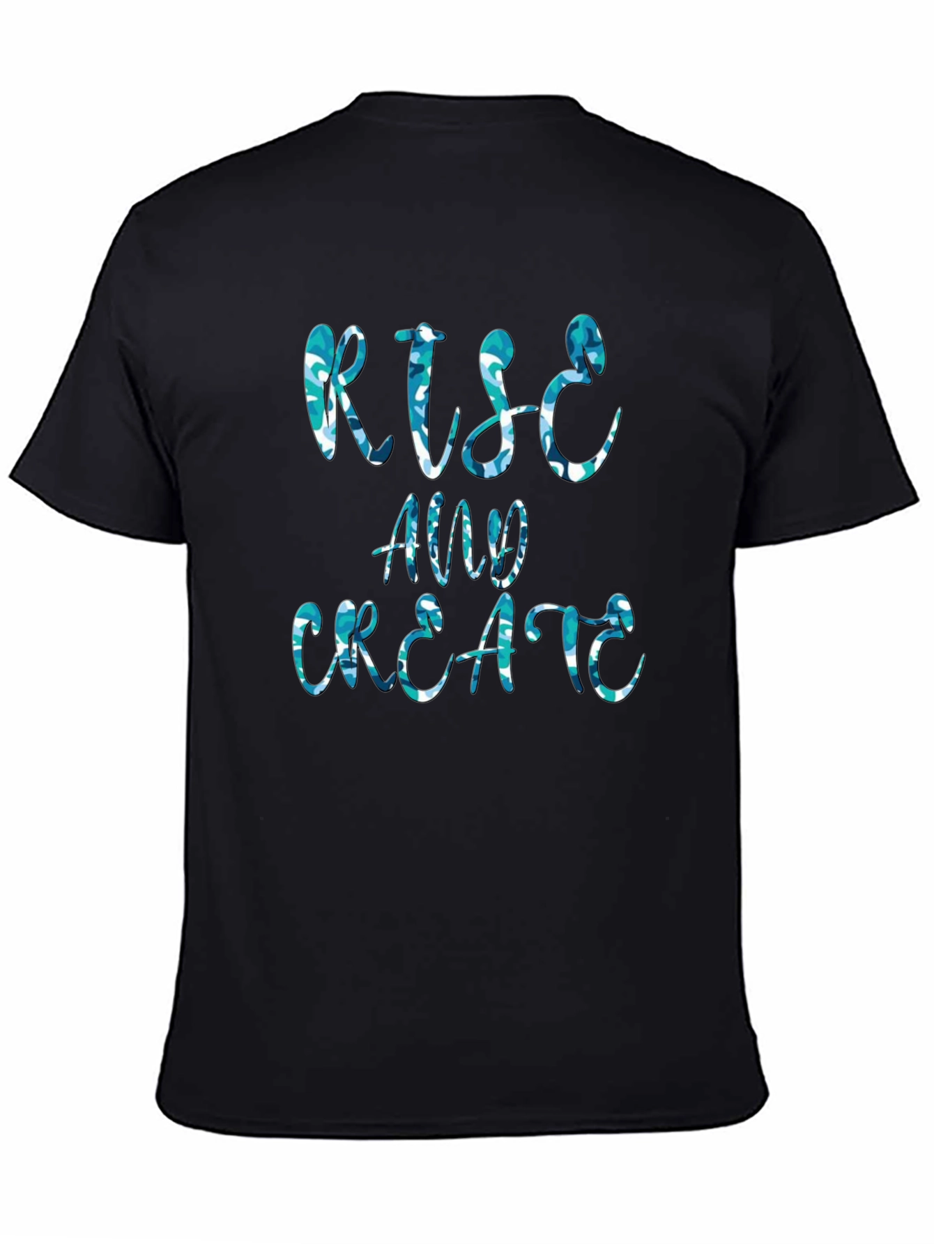 Rise and Create Graphic Tee - Mens Fashion