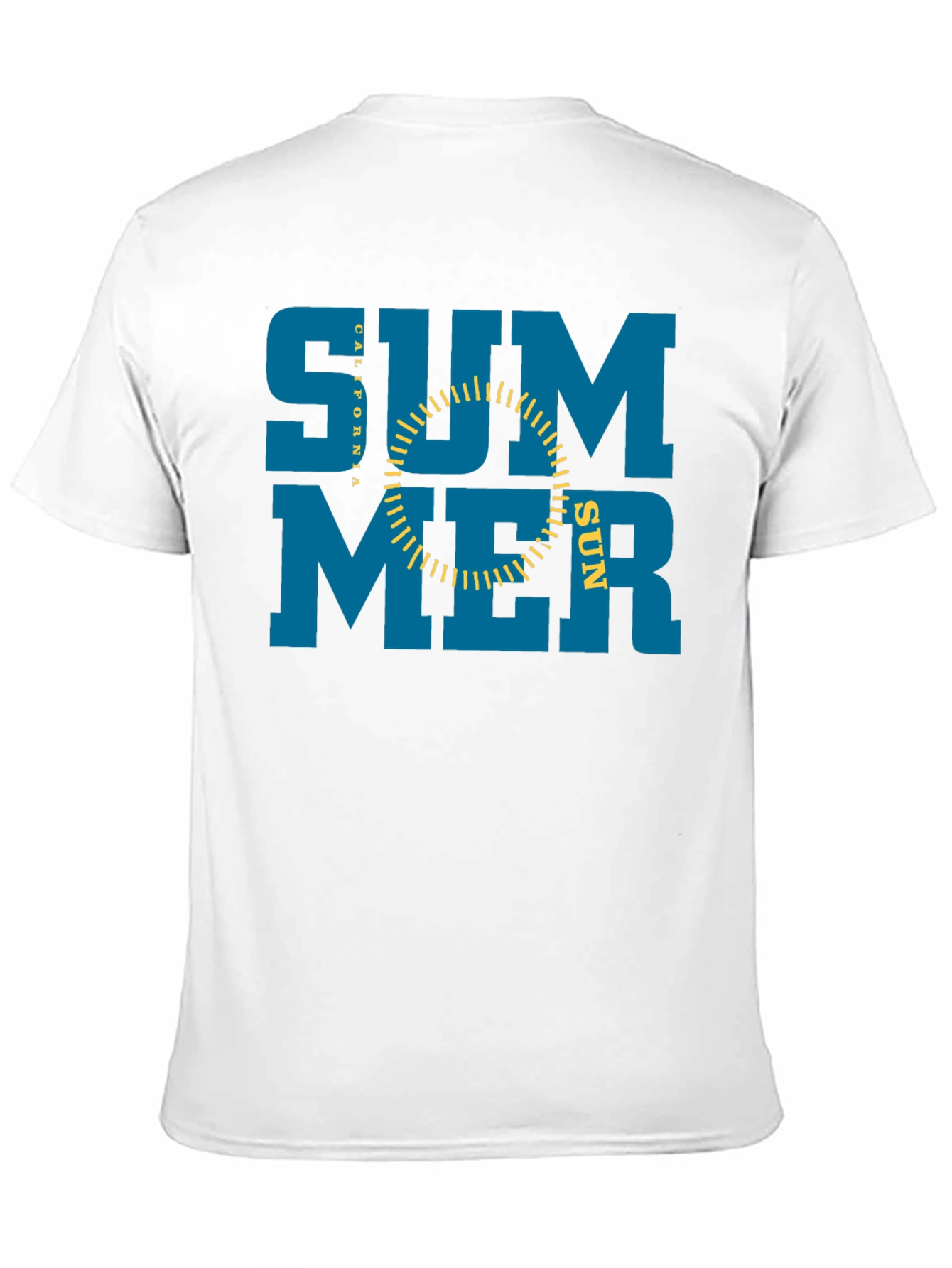Summer California Sun Graphic T-Shirt