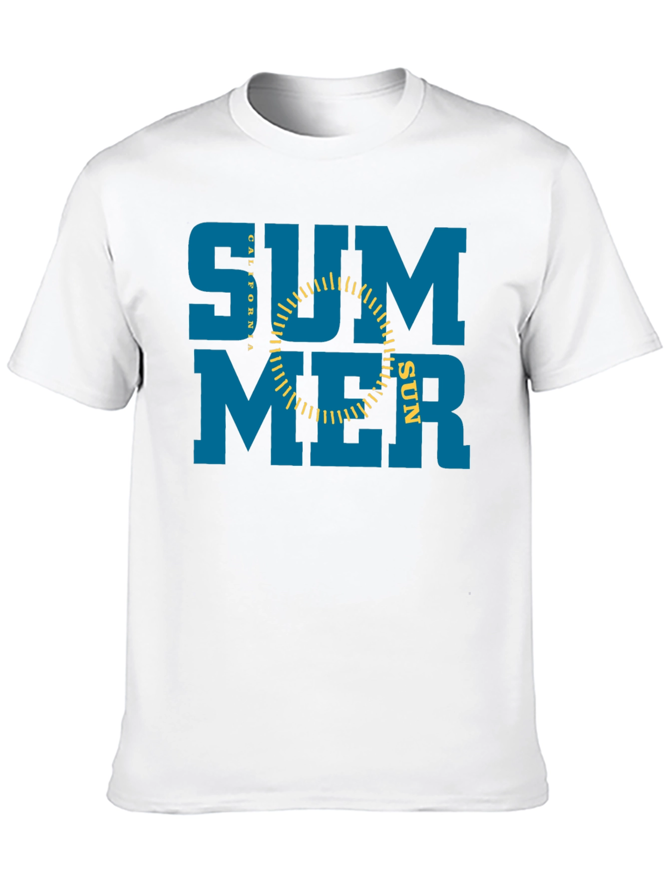 Summer California Sun Graphic T-Shirt
