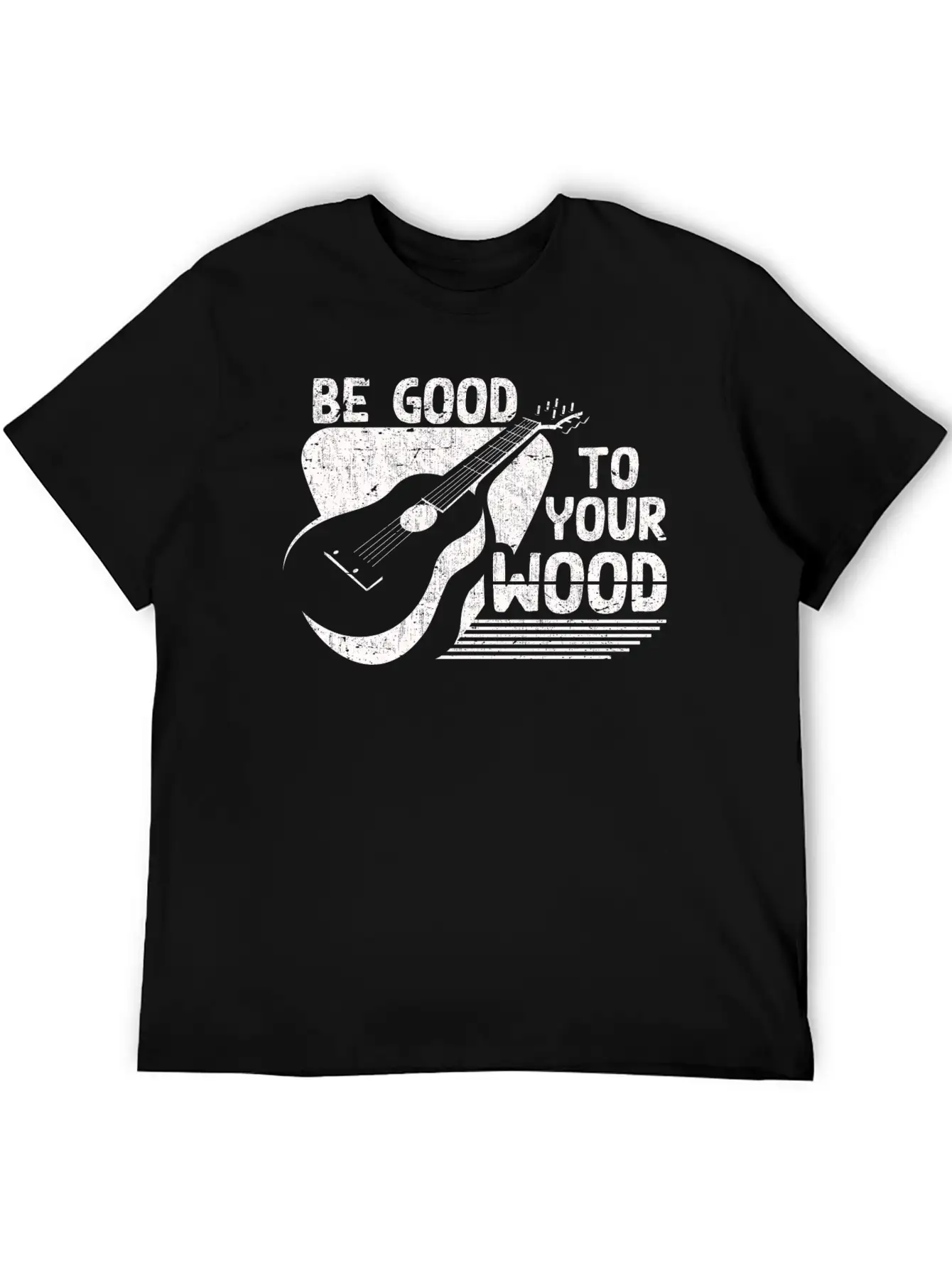 Acoustic Guitar Player Men Women Musician Unisex Casual T-Shirt – Clean Design For Daily Comfort
