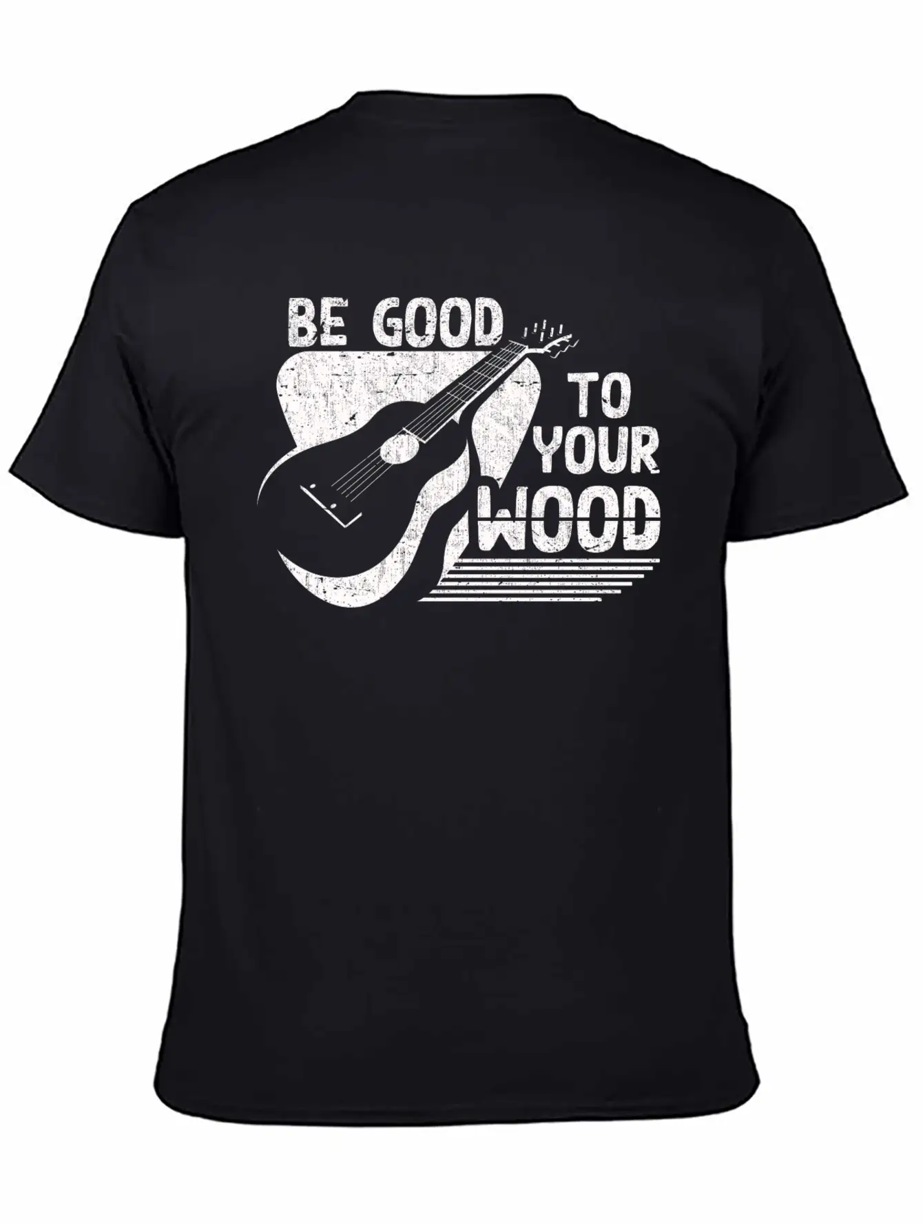 Acoustic Guitar Player Men Women Musician Unisex Casual T-Shirt – Clean Design For Daily Comfort